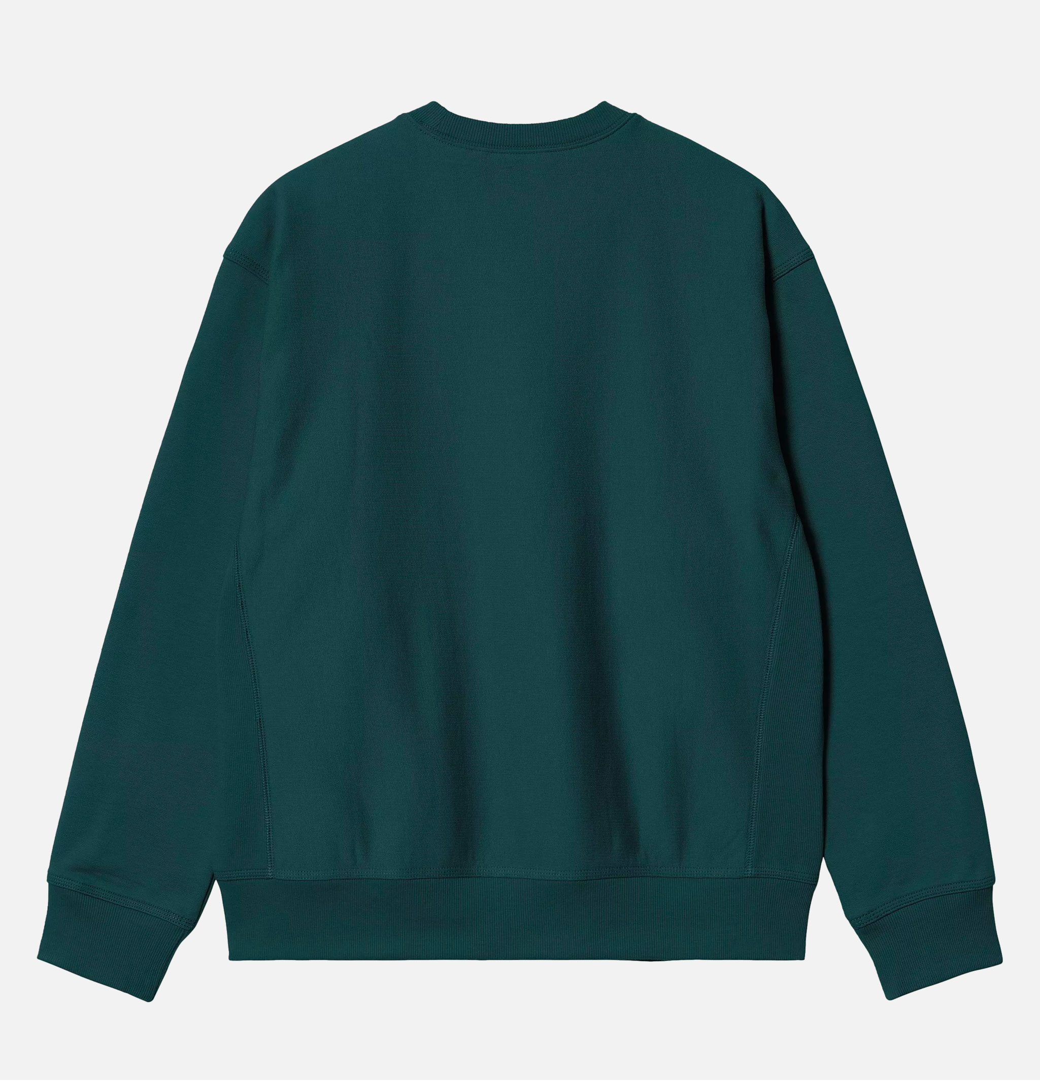 Carhartt WIP American Script Sweatshirt Deep Lagoon