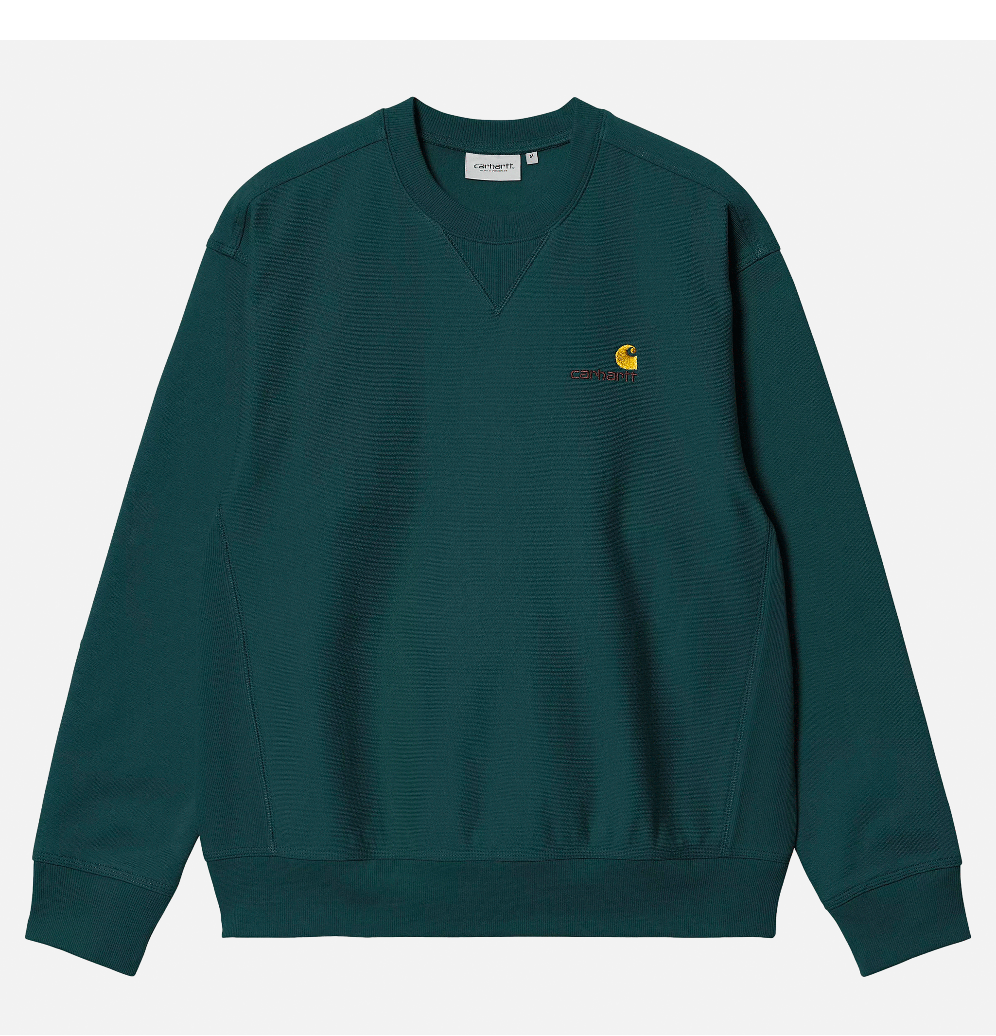 Carhartt WIP American Script Sweatshirt Deep Lagoon