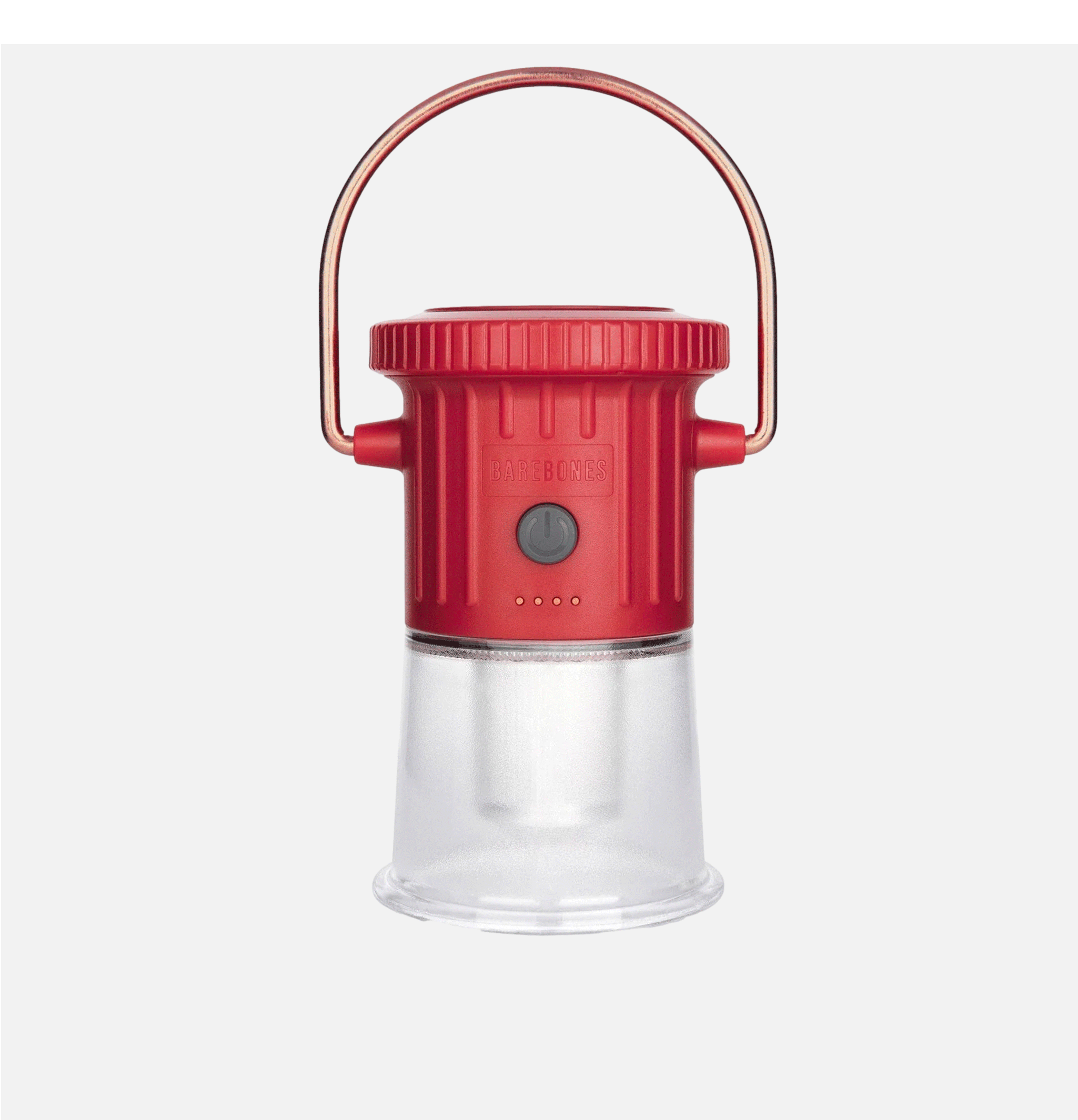 Barebones Hoodoo Lantern Led Light Red