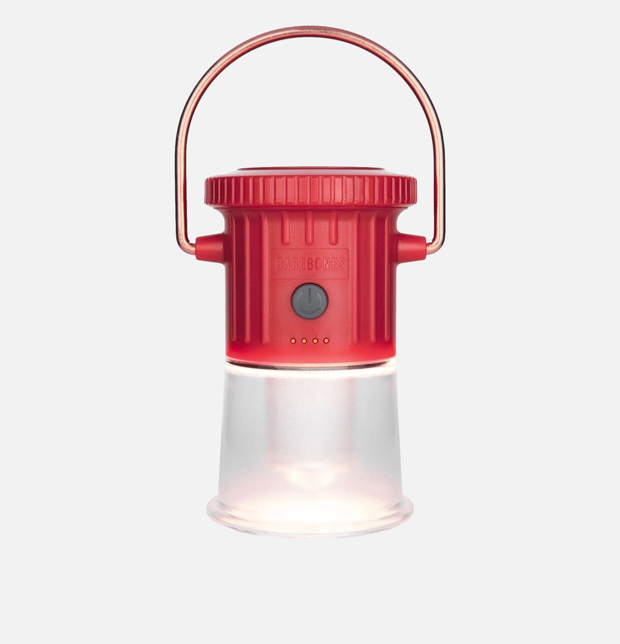 Barebones Hoodoo Lantern Led Light Red