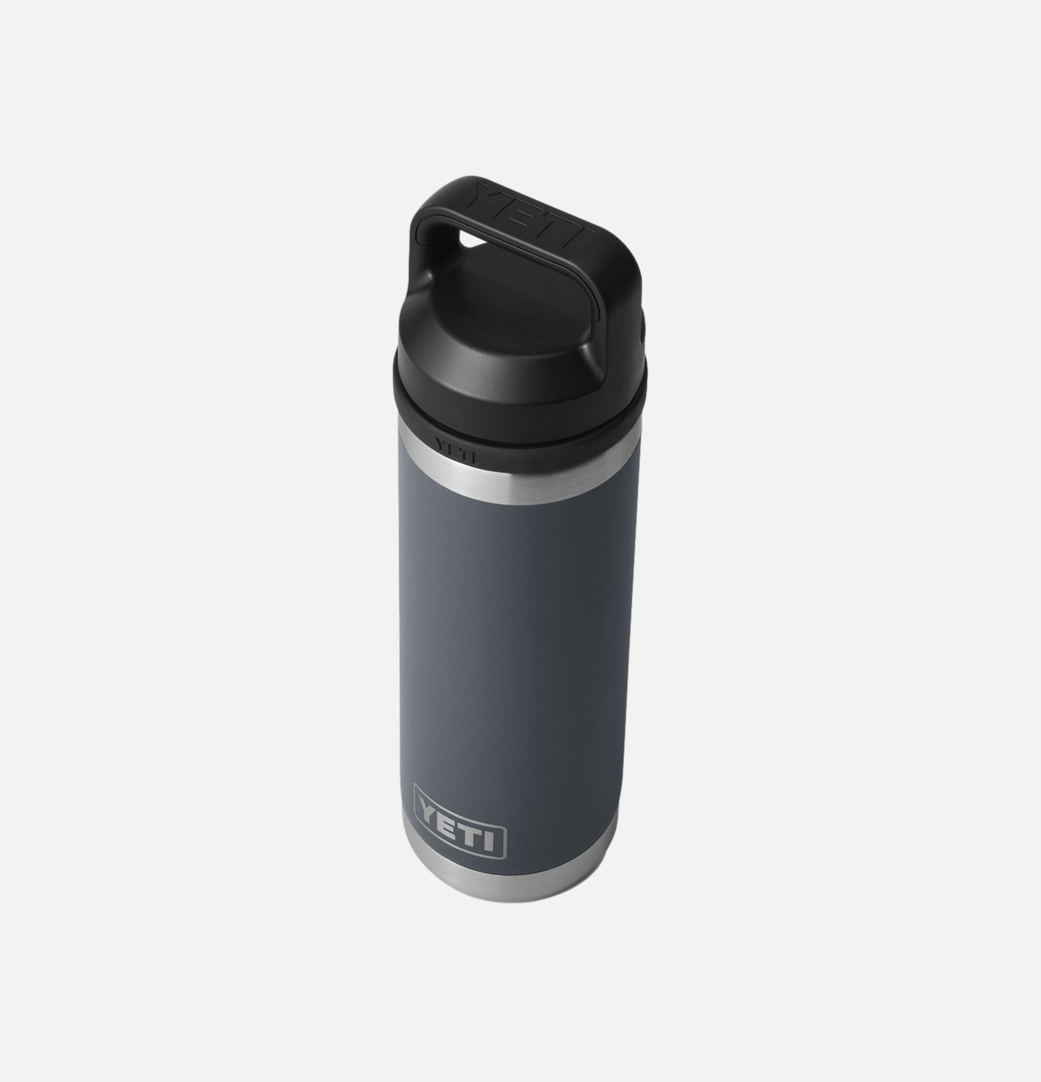 Yeti Rambler Bottle Chug 18oz Charcoal