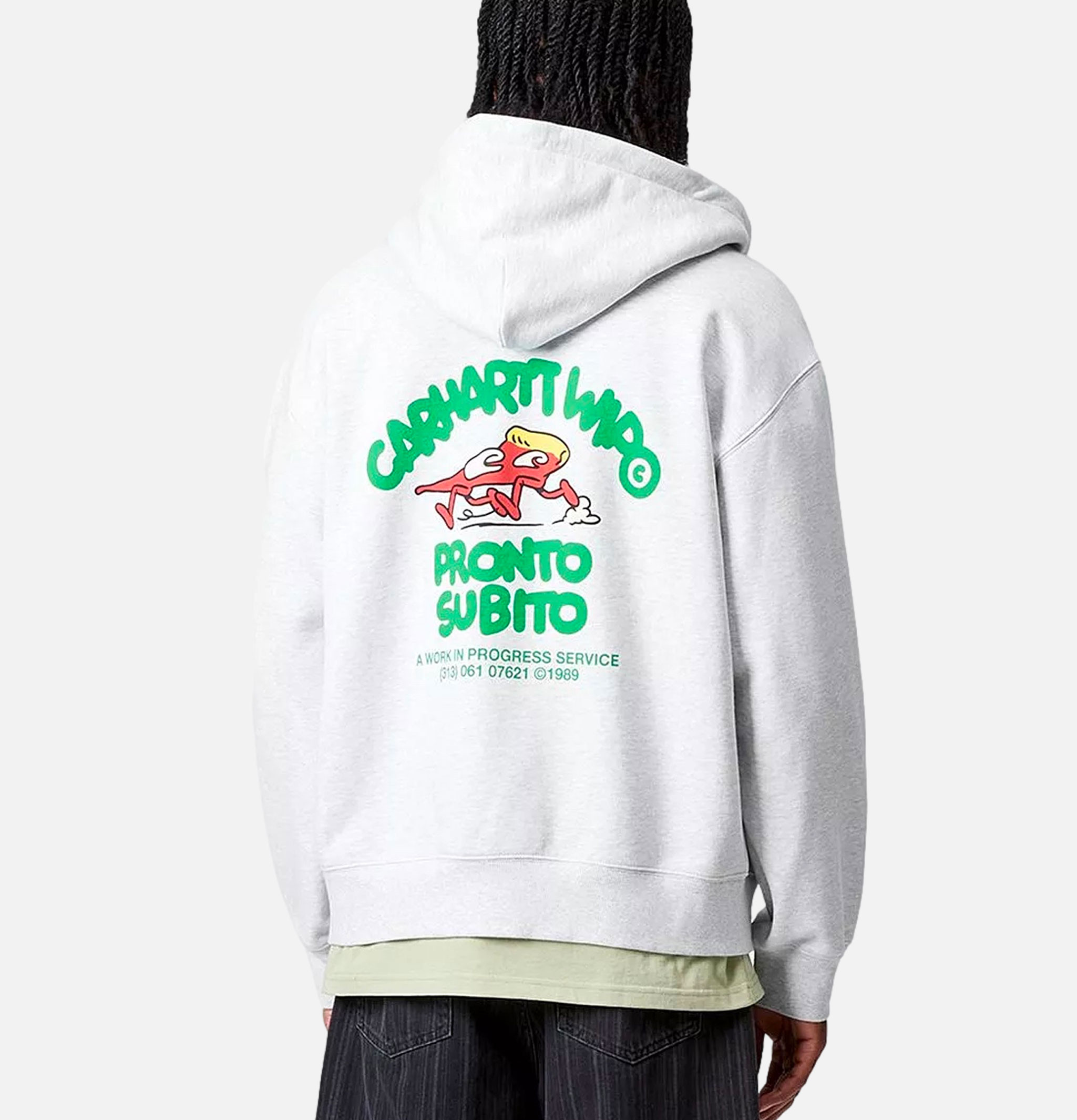 Hooded Pronto Sweat Ash Heather