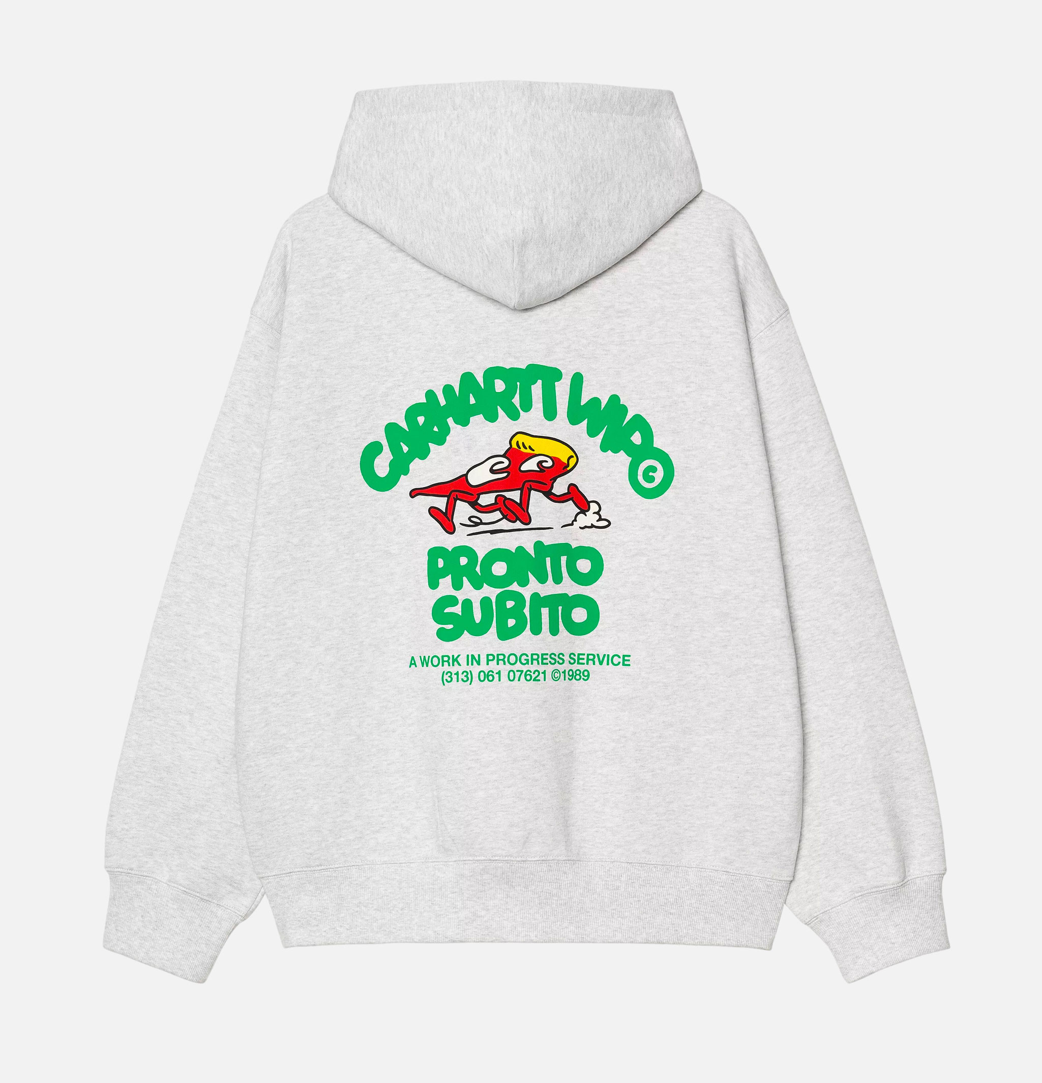 Hooded Pronto Sweat Ash Heather