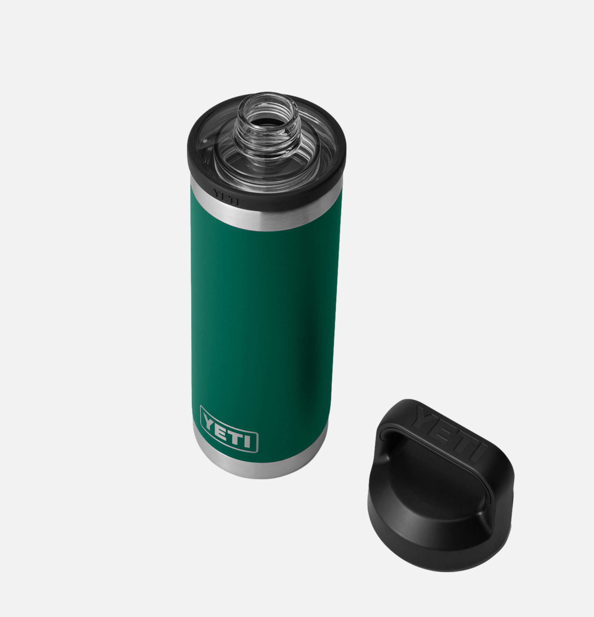 Yeti Rambler Bottle Chug 18oz Forest Green