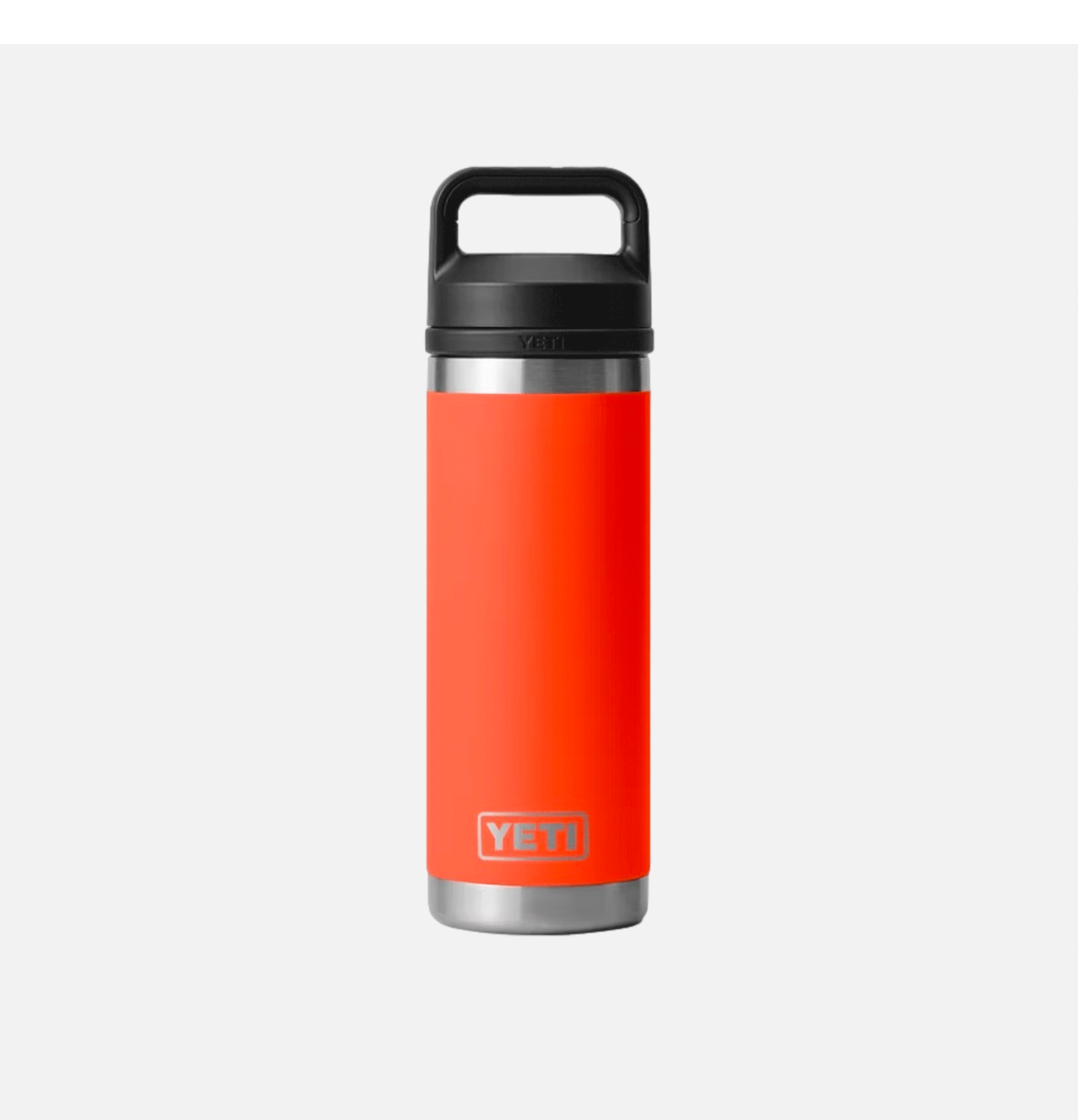 Yeti Rambler Bottle Chug 18oz Papaya