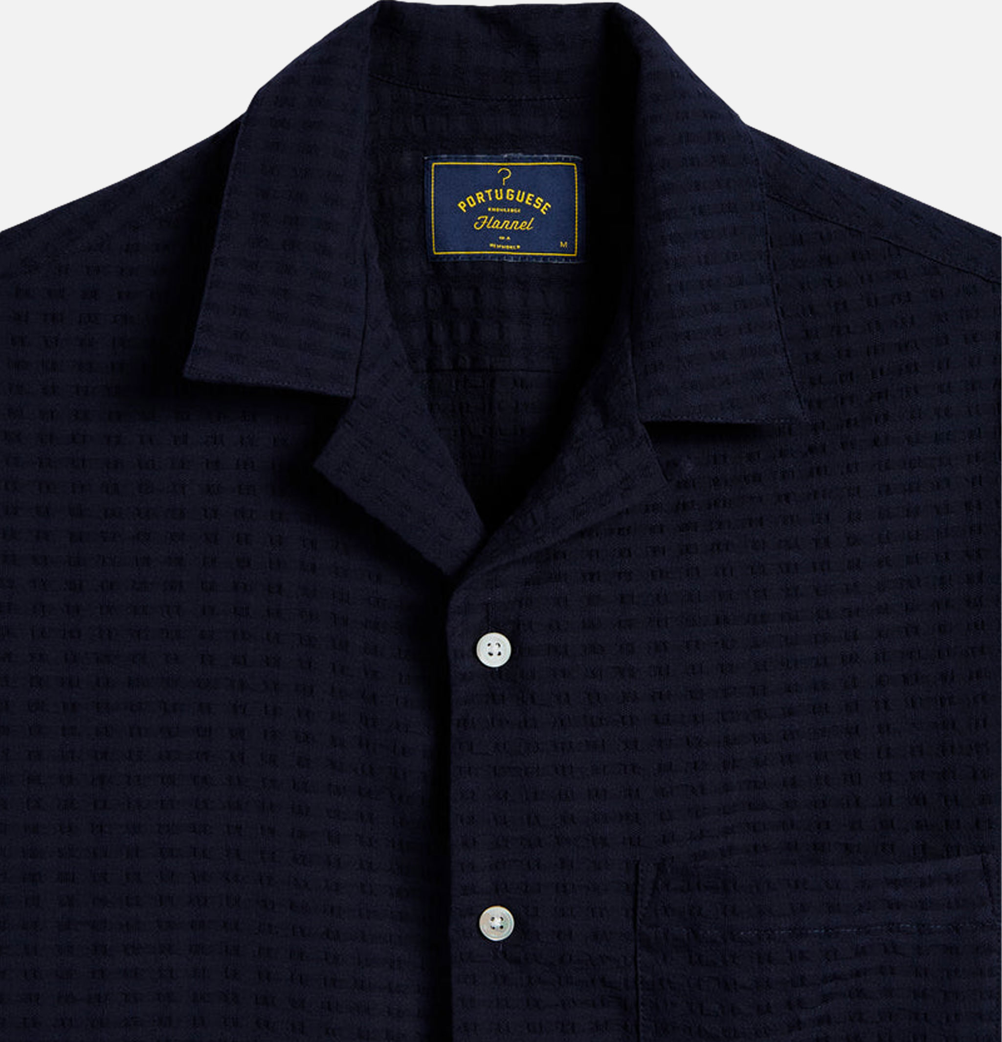 Chemise Portuguese Flannel Mondego Navy