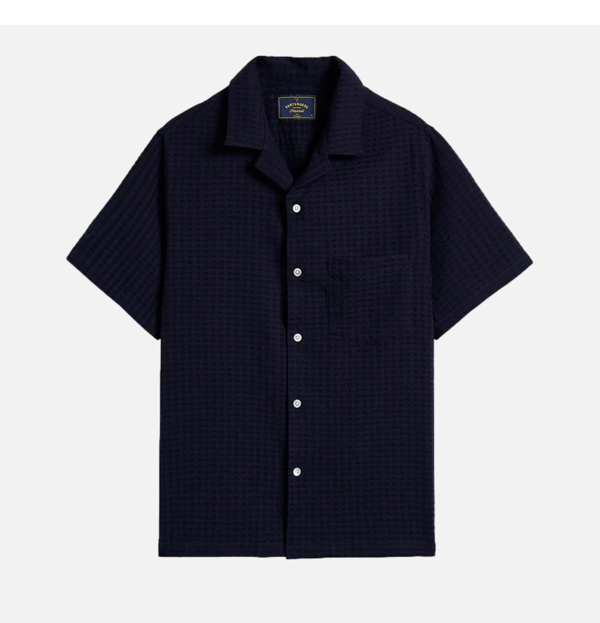 Chemise Portuguese Flannel Mondego Navy