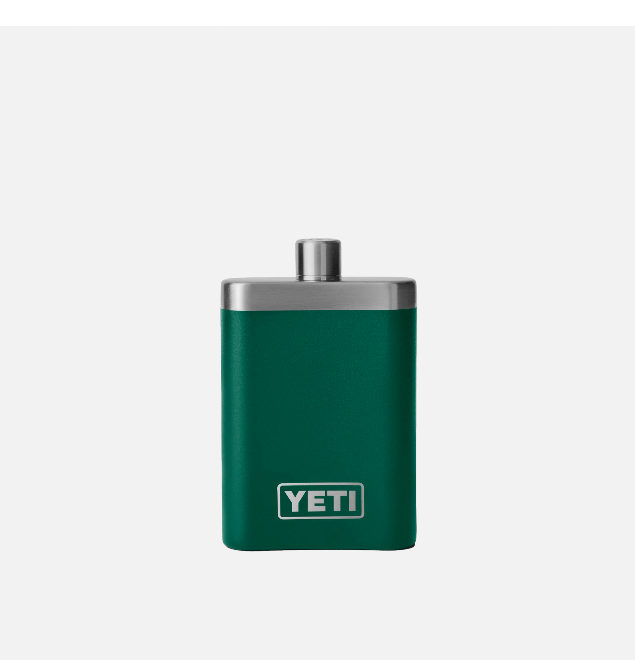 Yeti Rambler Flask Black Forest Green