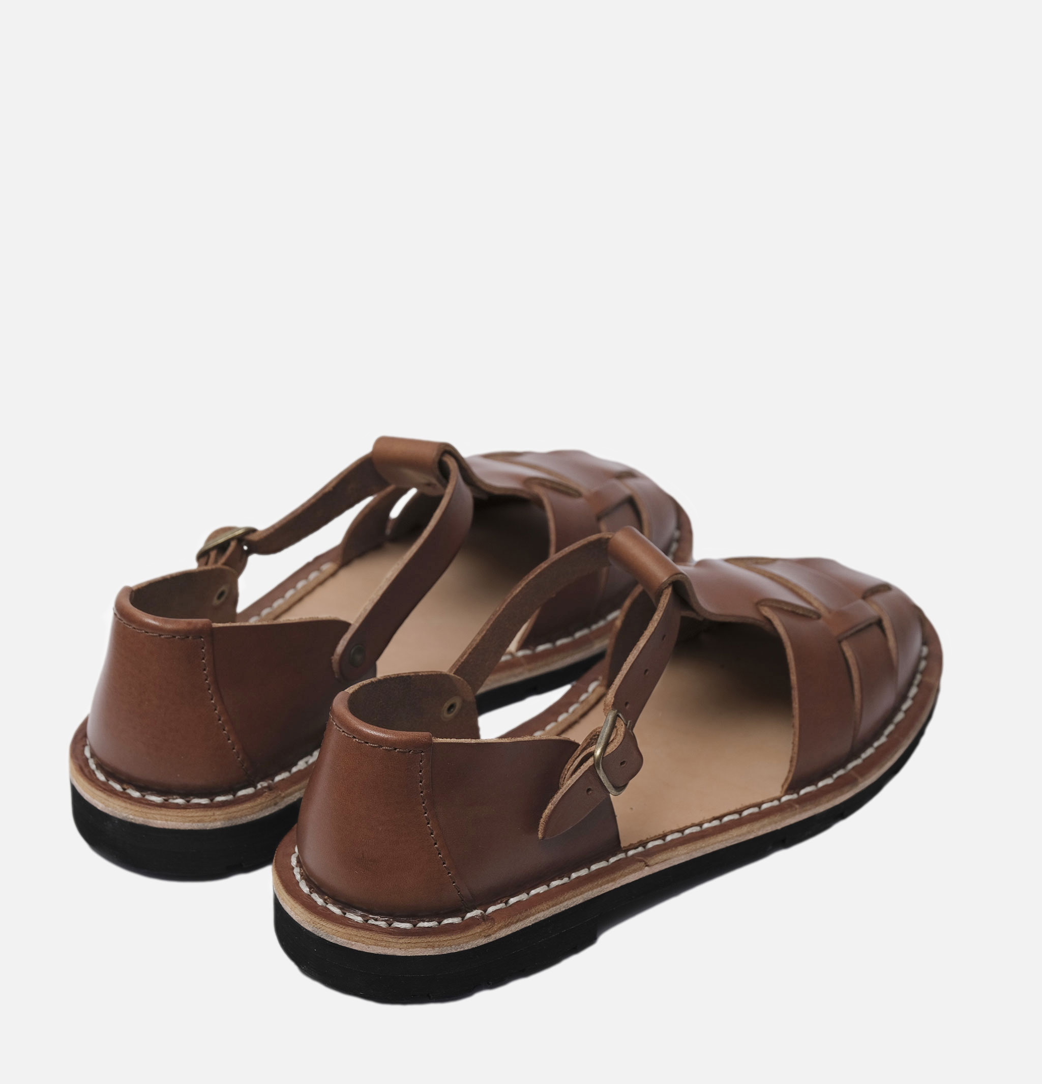 Artisanal Sandals 10/01 Calf Chocolat