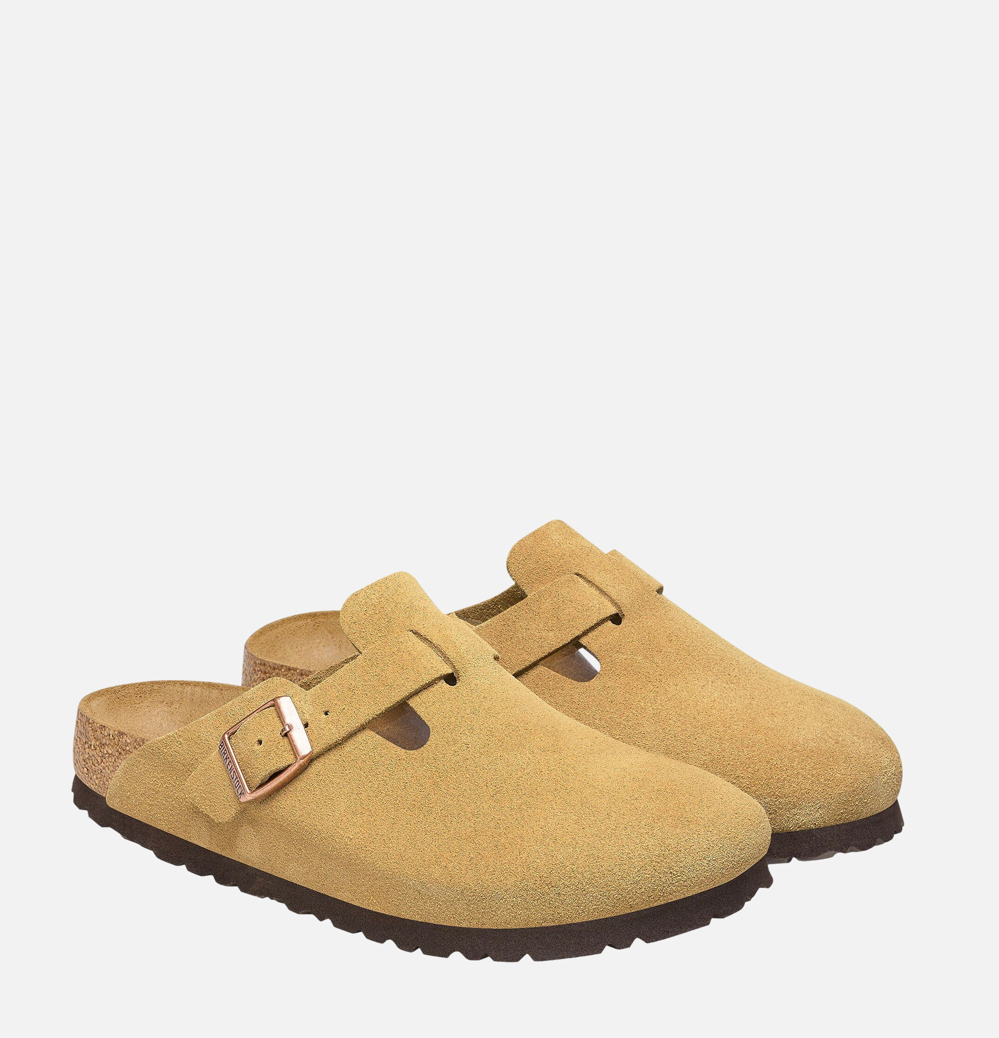 Chaussures Boston Étroite Latte