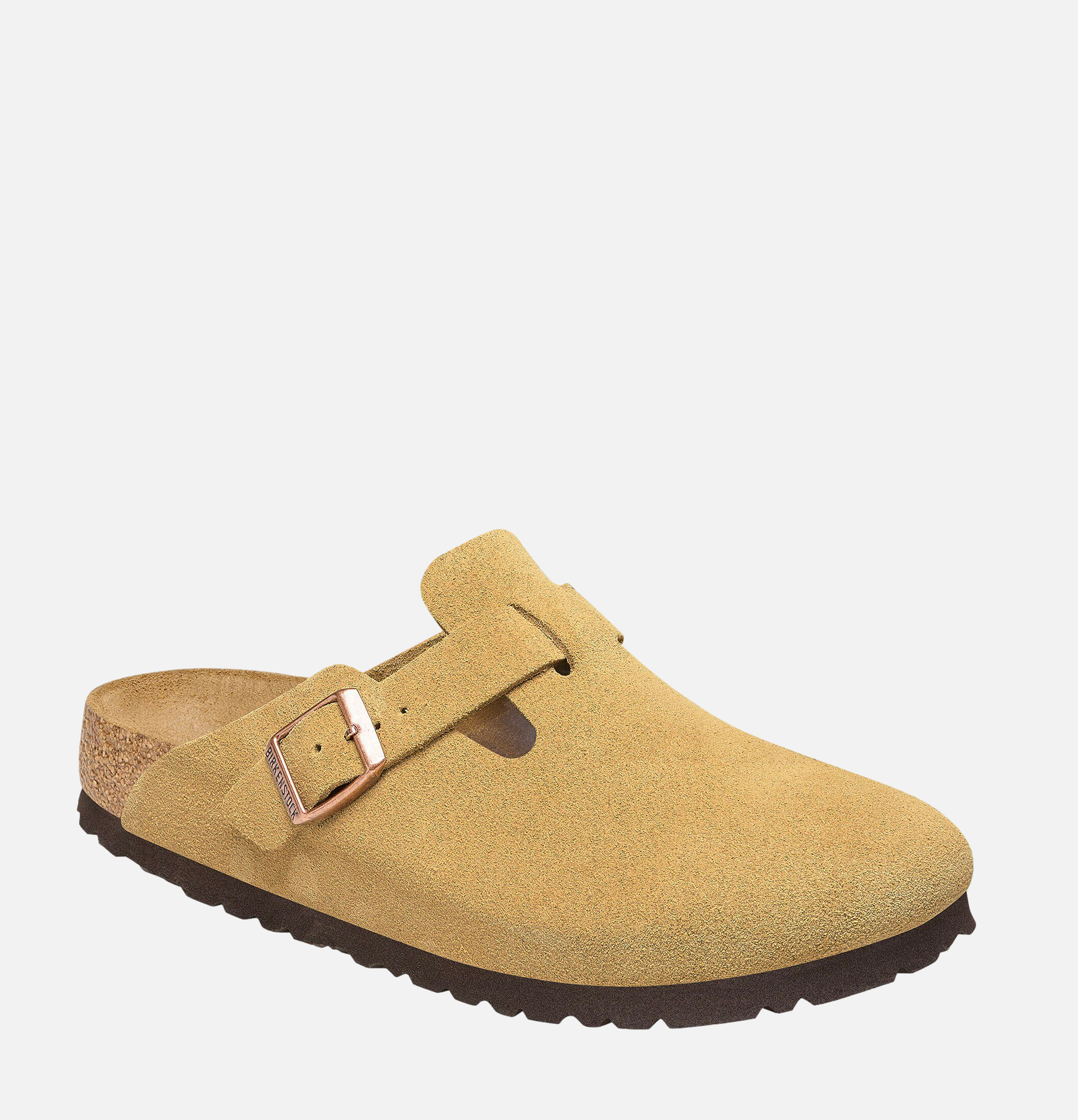 Chaussures Boston Étroite Latte