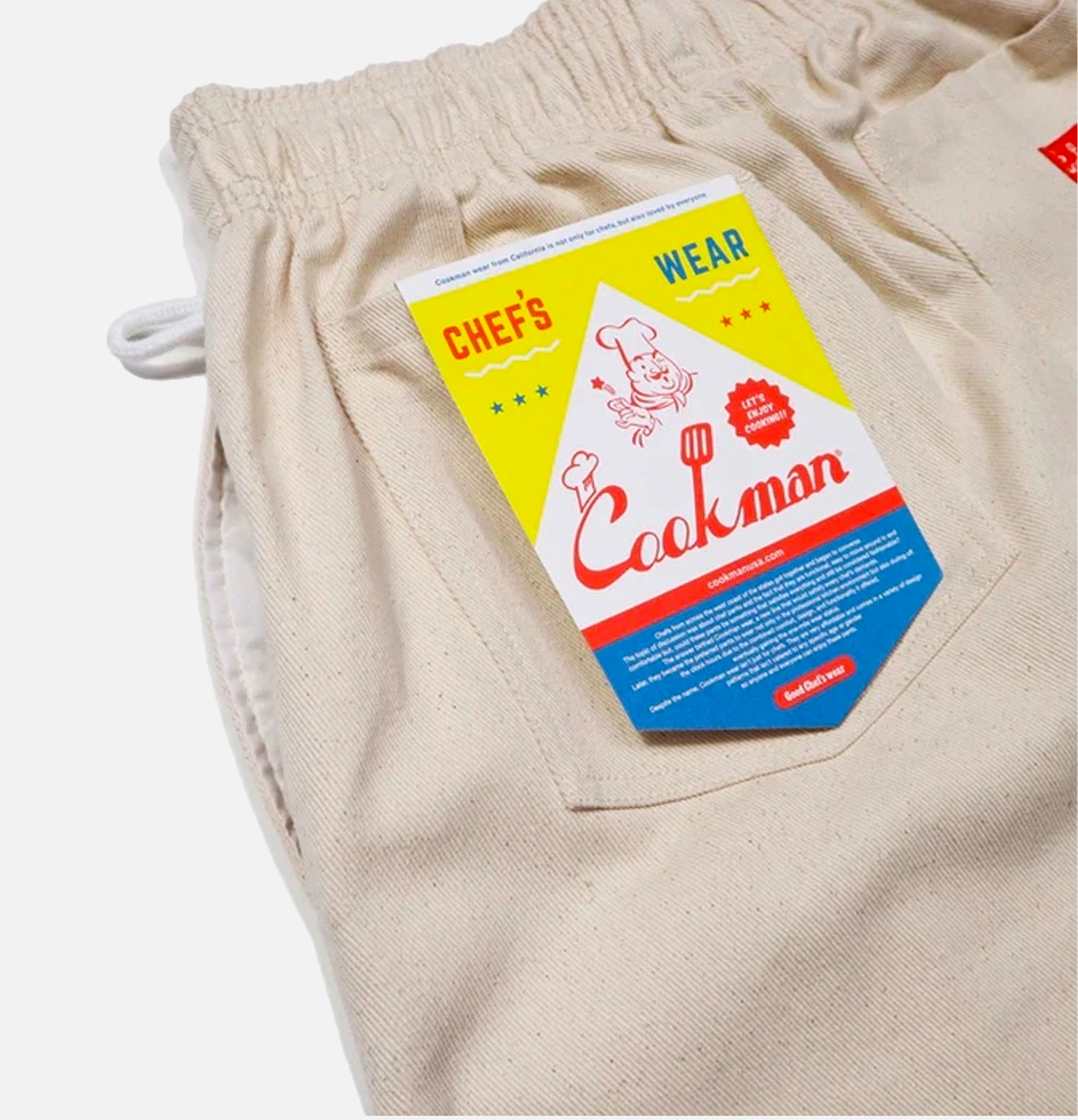 Chef Short Denim Natural