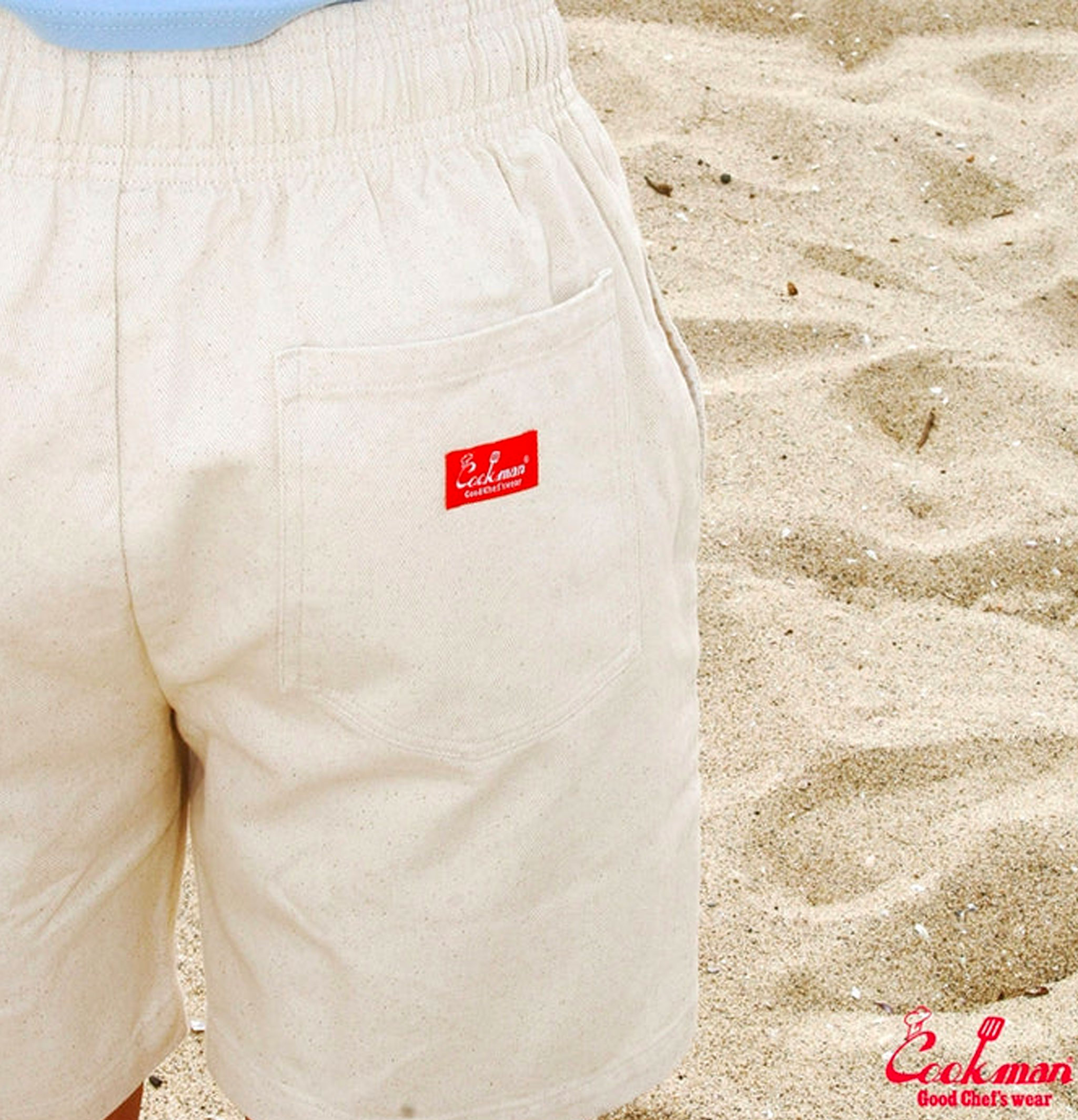Chef Short Denim Natural