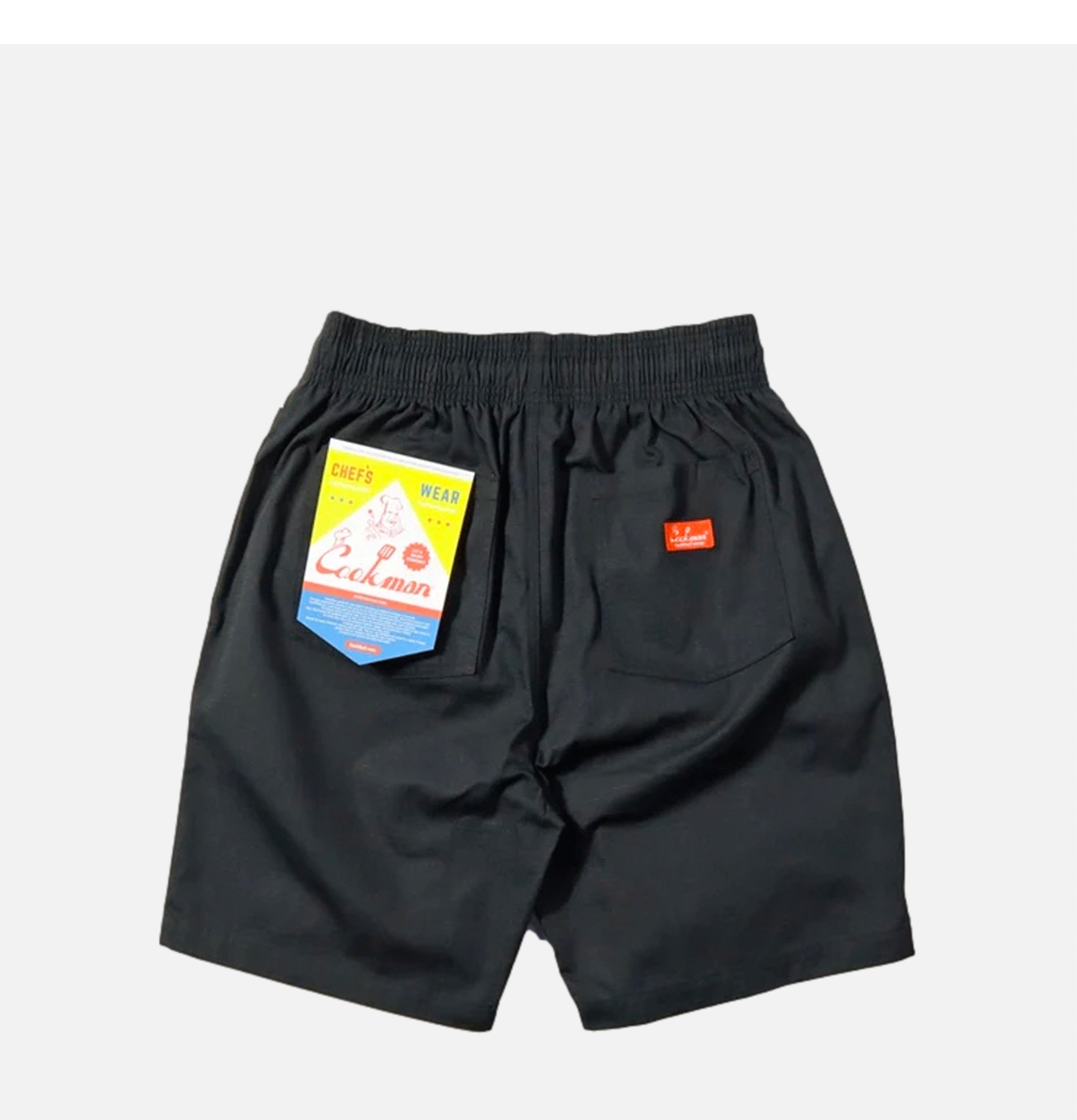 Chef Short Front Ripstop Black