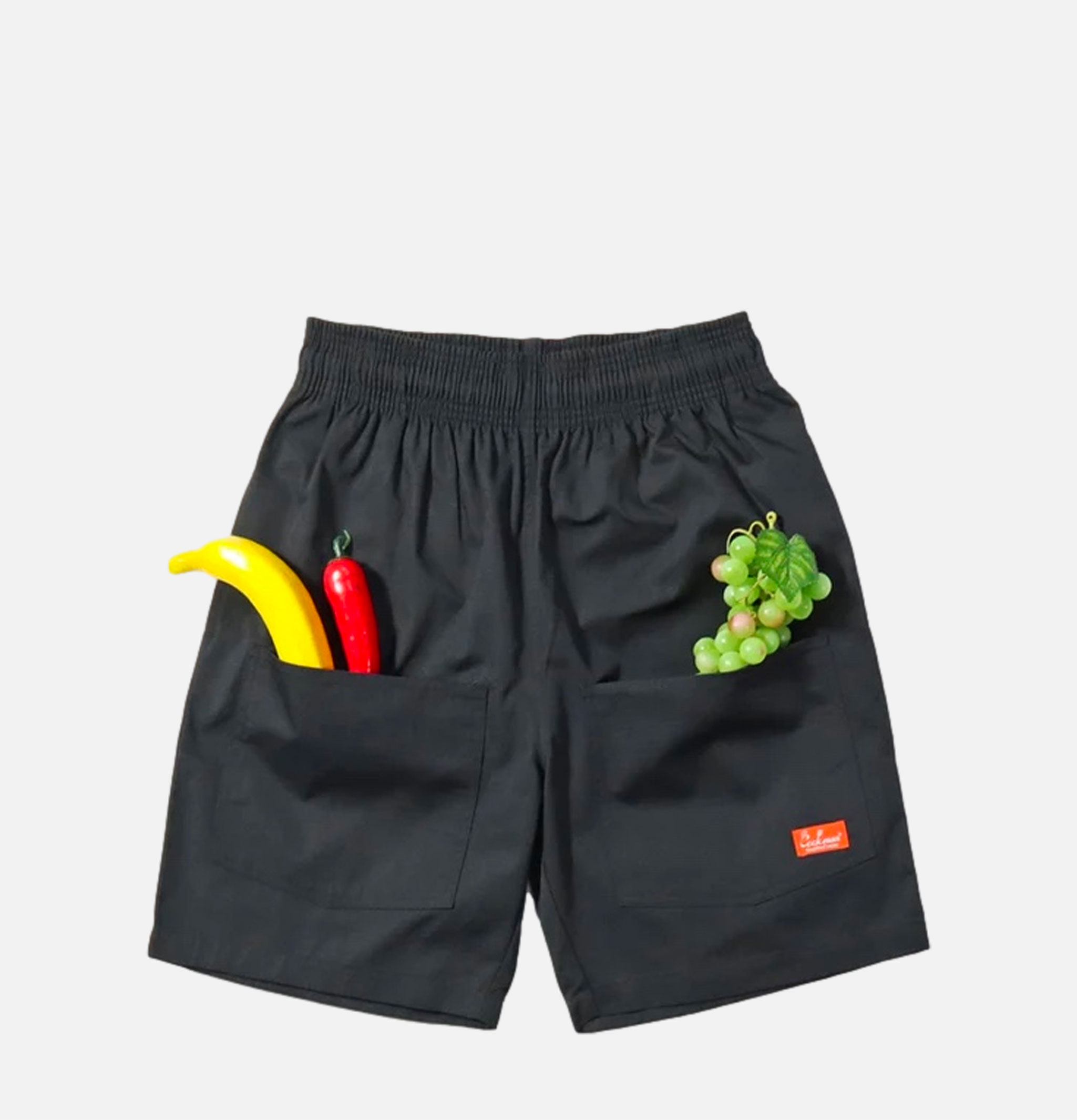 Chef Short Front Ripstop Black