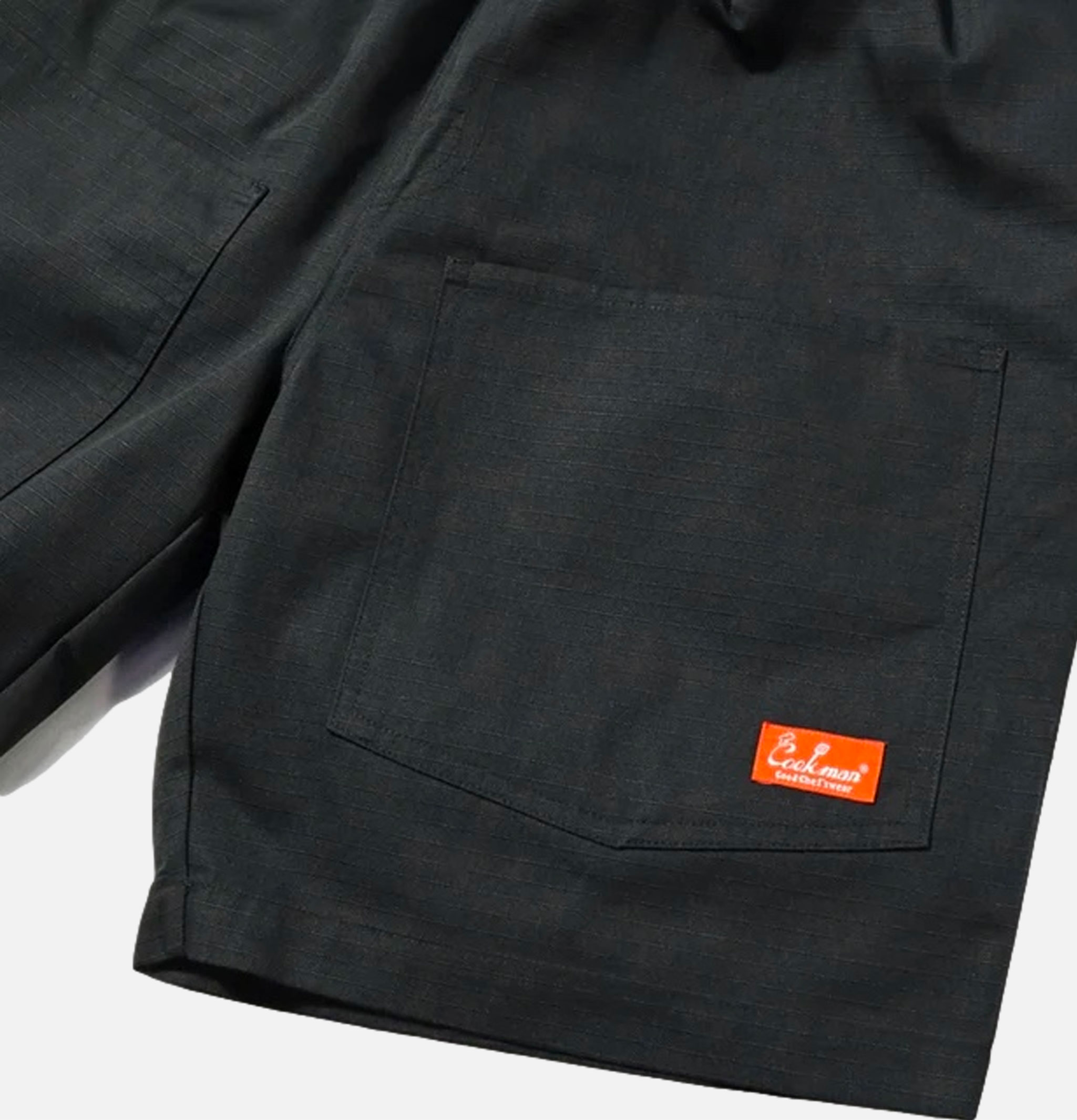 Chef Short Front Ripstop Black