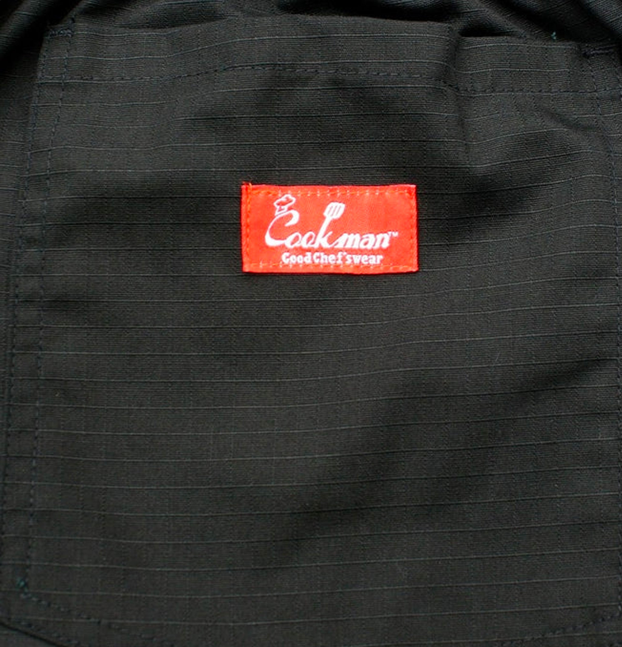 Chef Short Front Ripstop Black