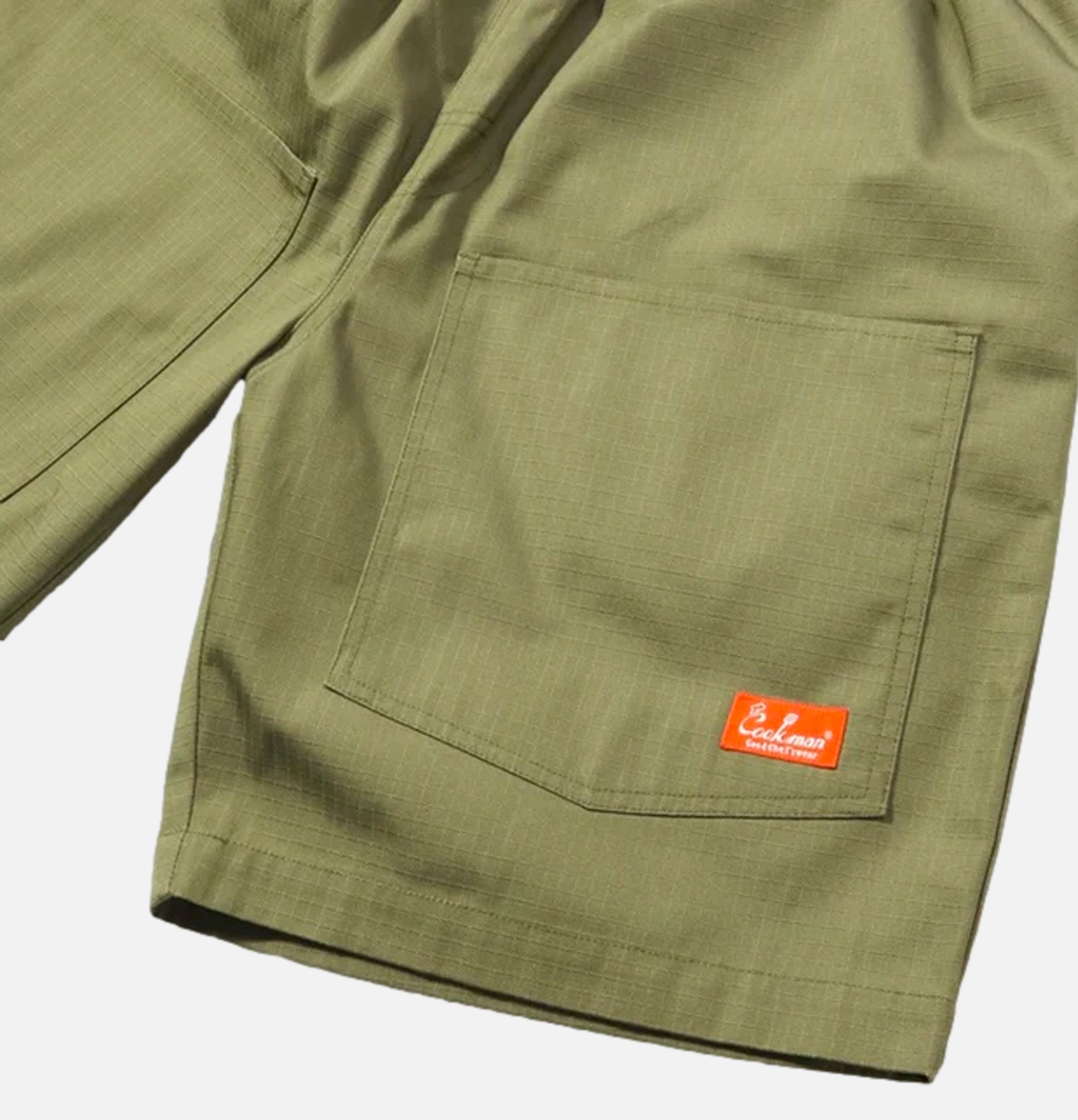 Chef Short Front Ripstop Olive