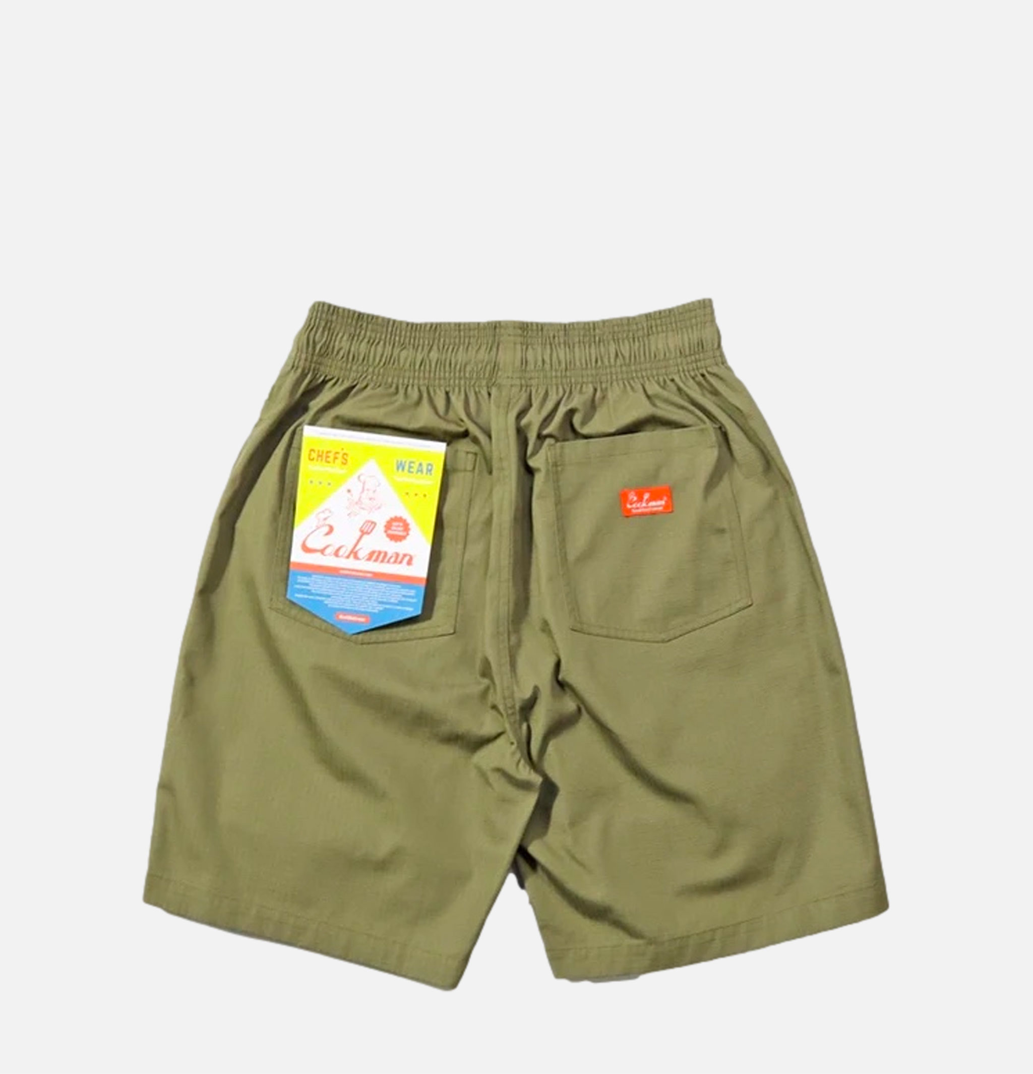 Chef Short Front Ripstop Olive