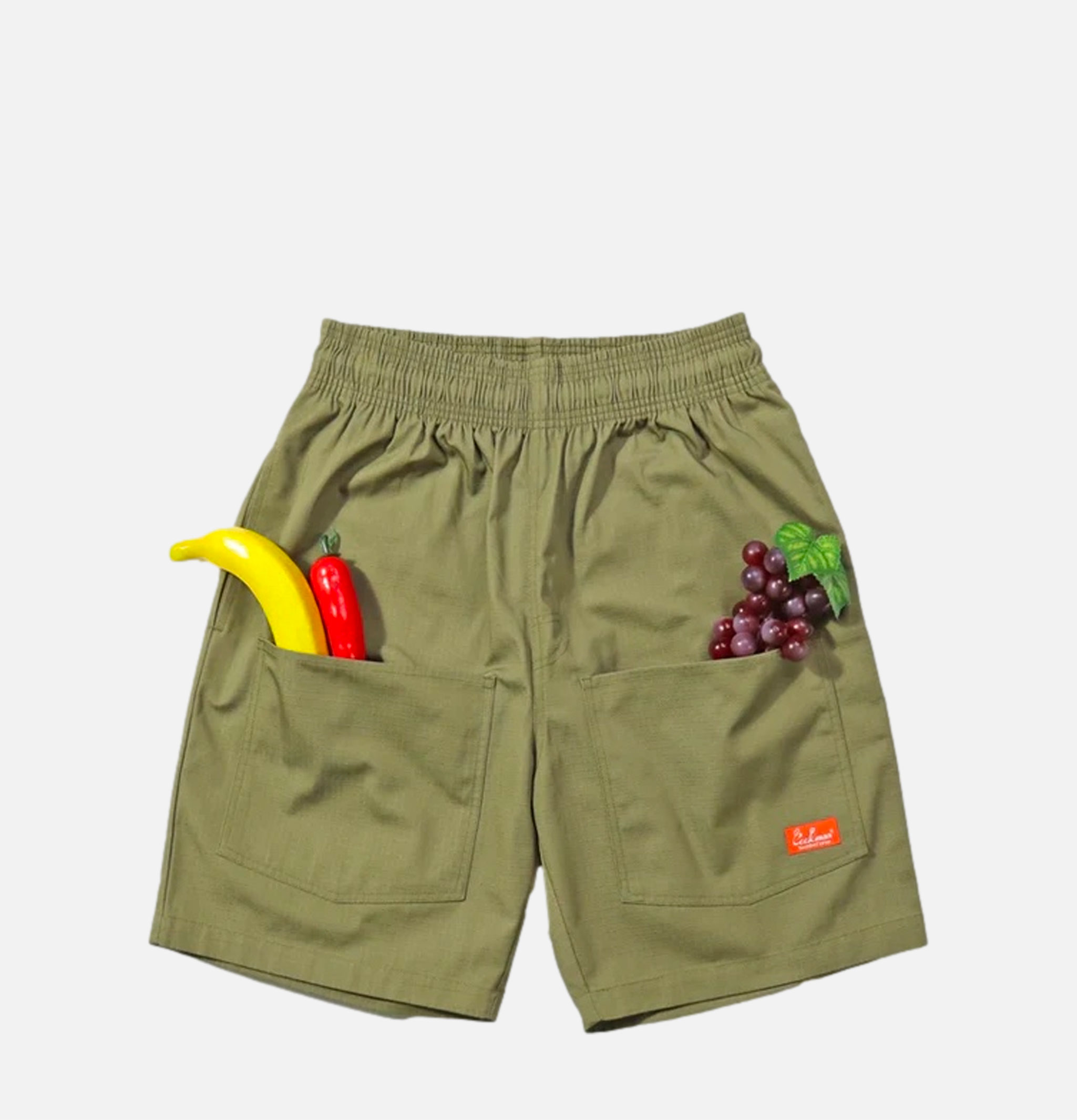 Chef Short Front Ripstop Olive