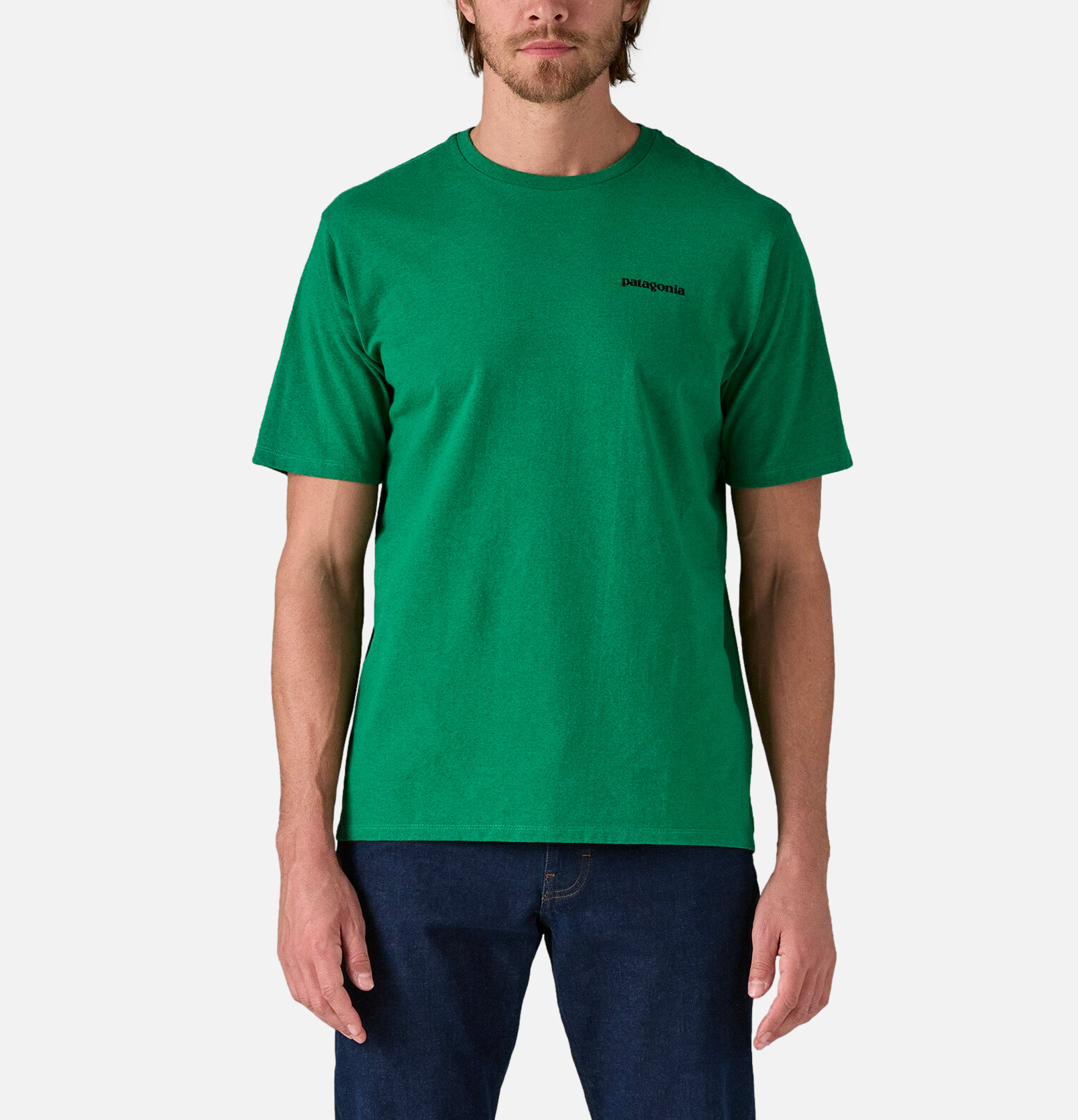 P6 Logo Tee Cascade Green