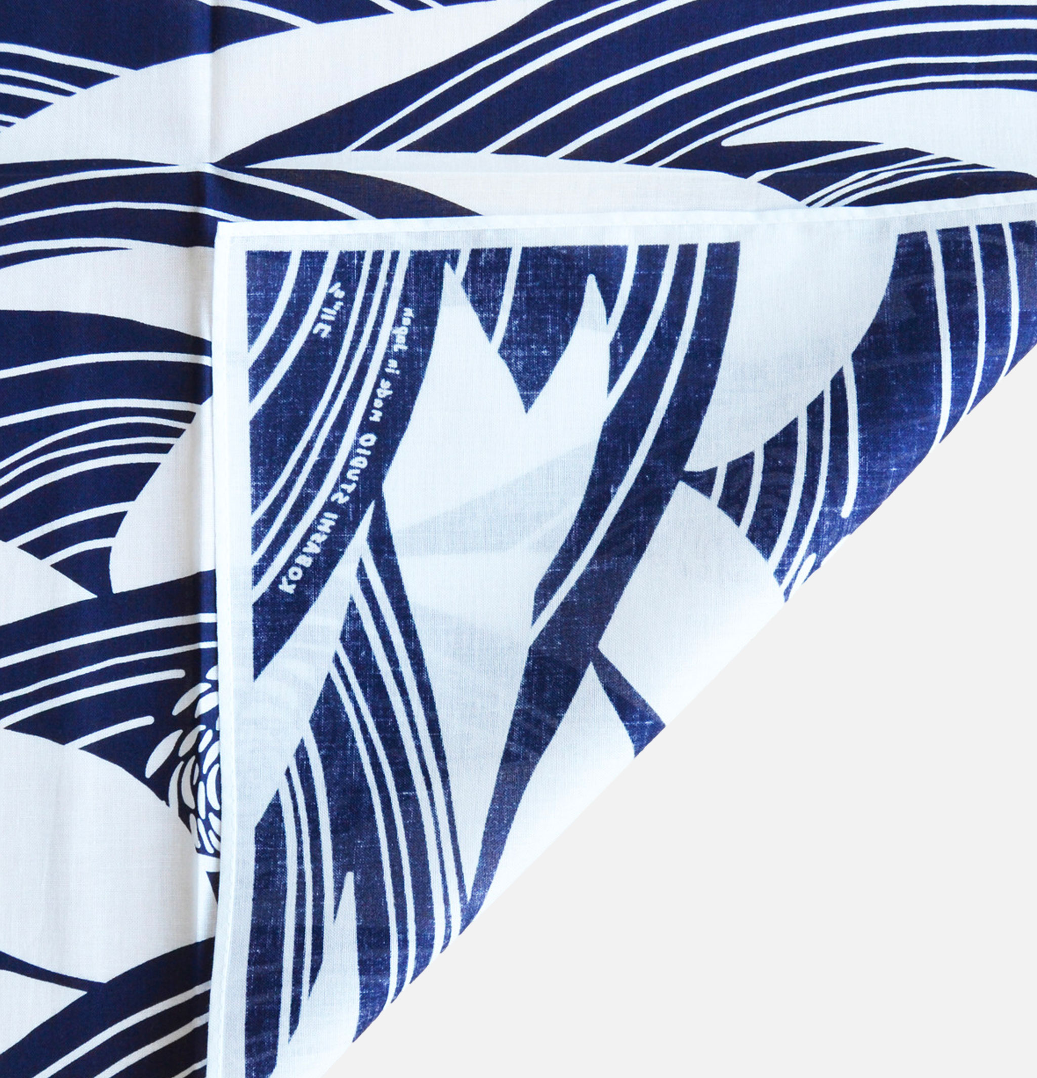 Bandana Kobashi White Navy