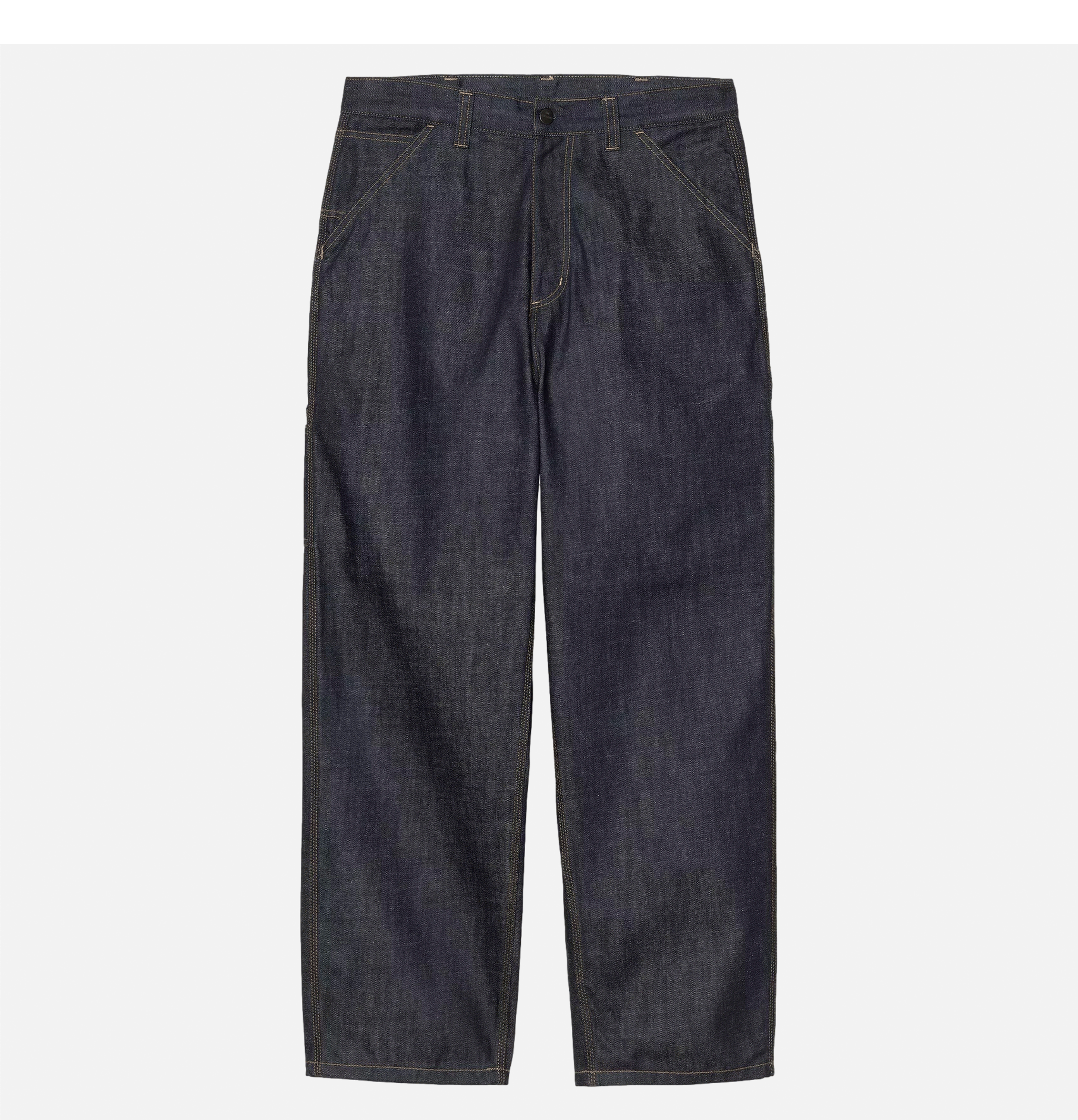 Pantalon Carhartt WIP Og Single Knee bleu rigide