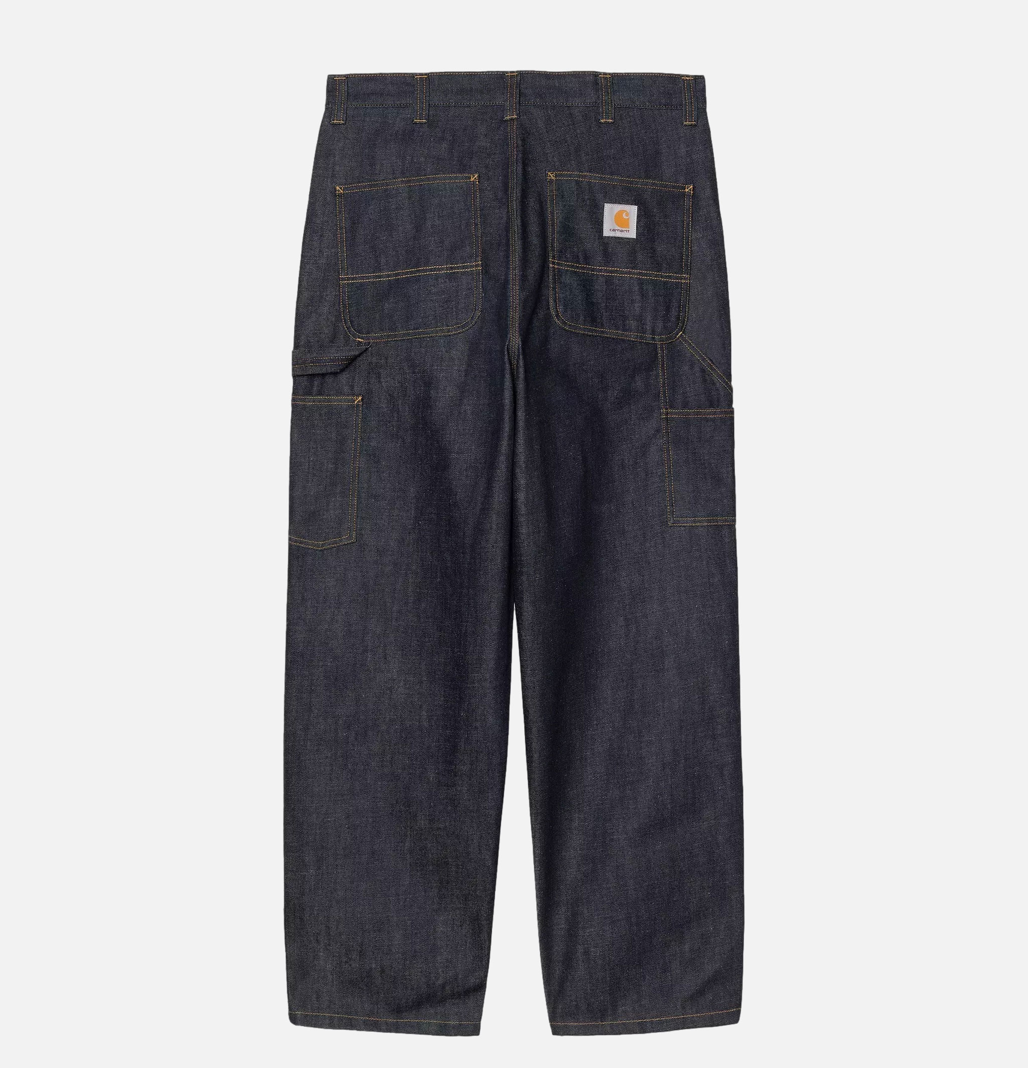 Pantalon Carhartt WIP Og Single Knee bleu rigide
