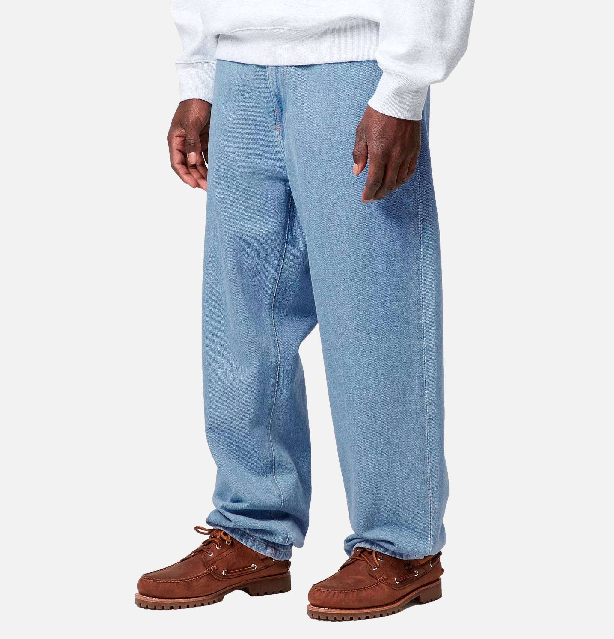 Carhartt WIP Aaron Pant Blue Stone Bleached