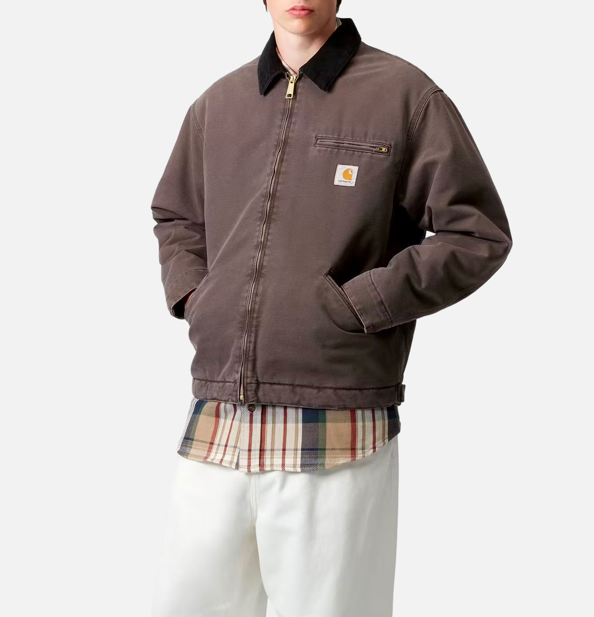 Veste Carhartt WIP Og Detroit Tobacco Stone