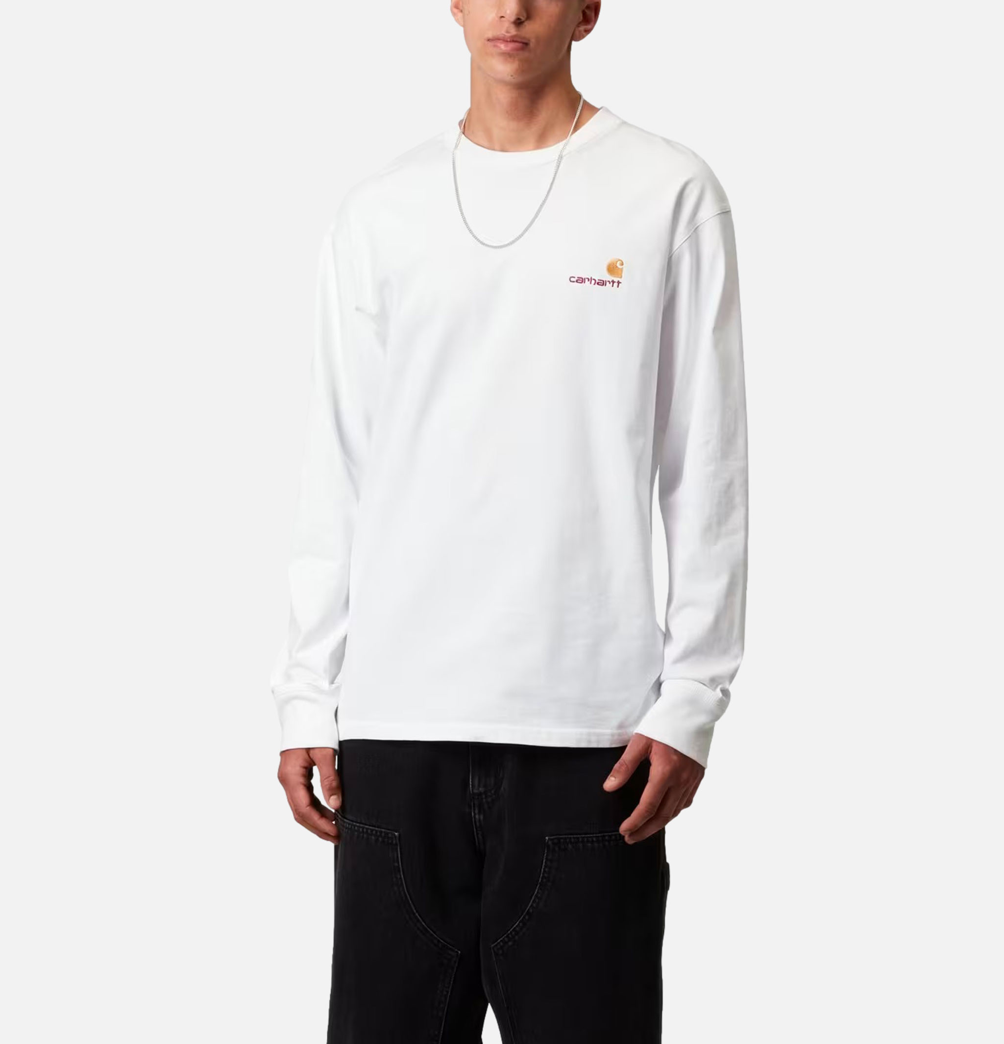 Carhartt WIP American Tee Ls Blanc