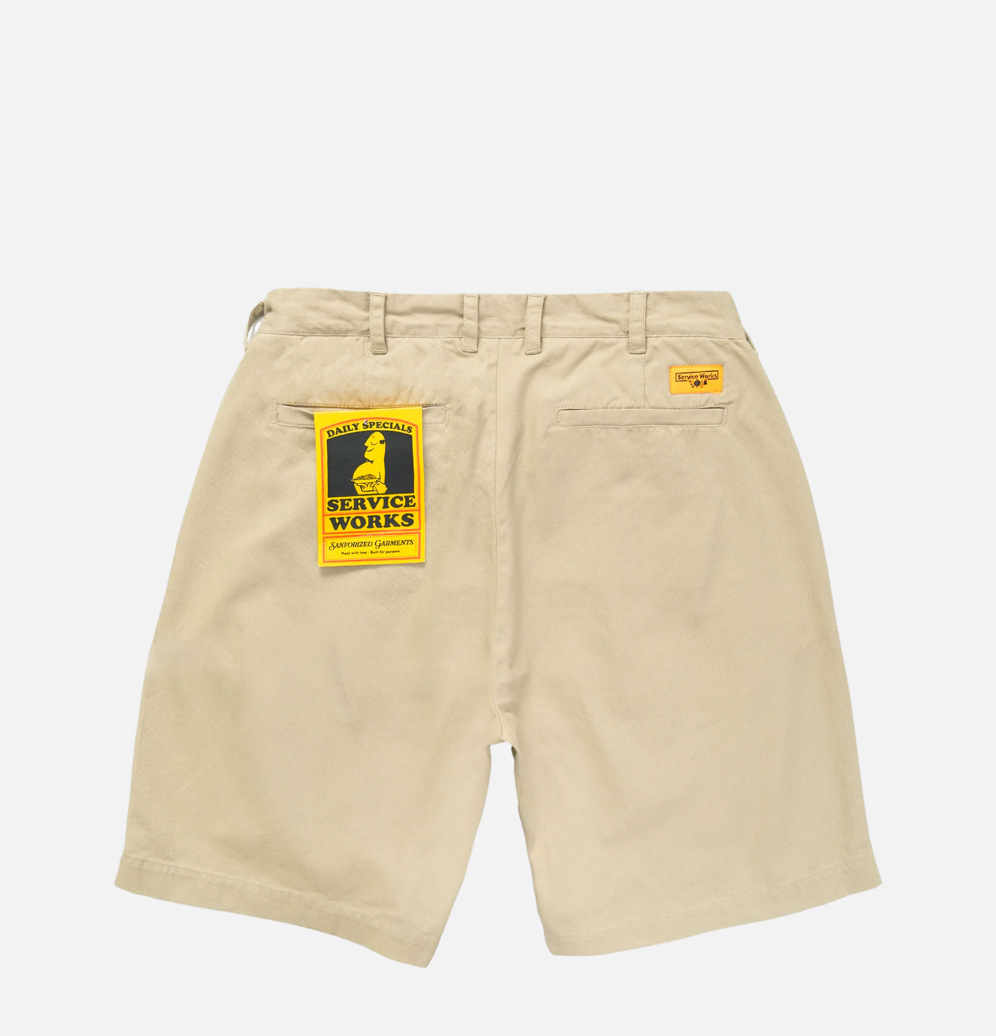 Service Works Drill Part Timer Short Kaki