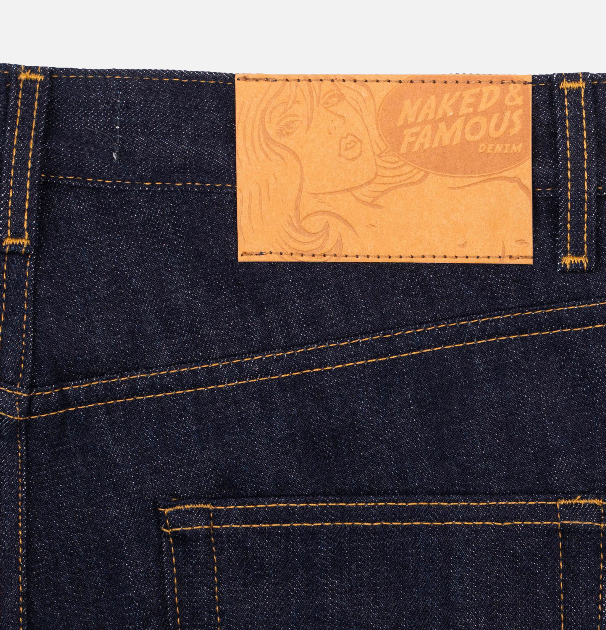 Naked & Famous Strong Guy Sea Island Selvedge