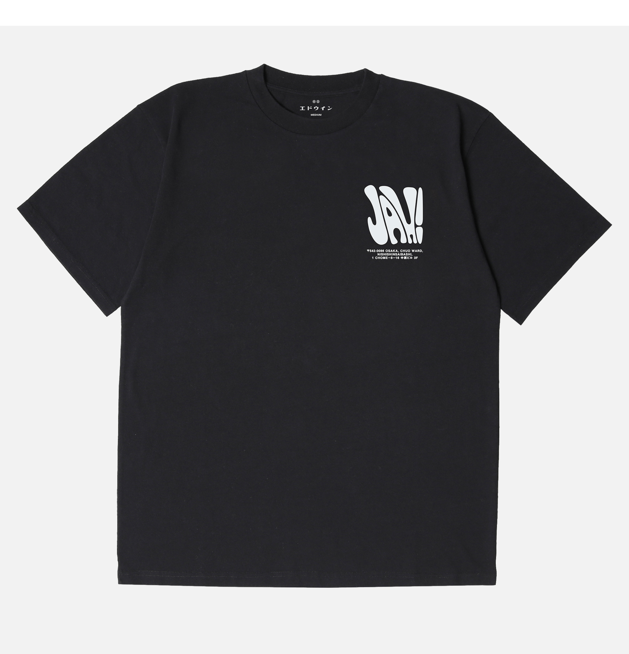 Edwin United We Stand Black T-shirt
