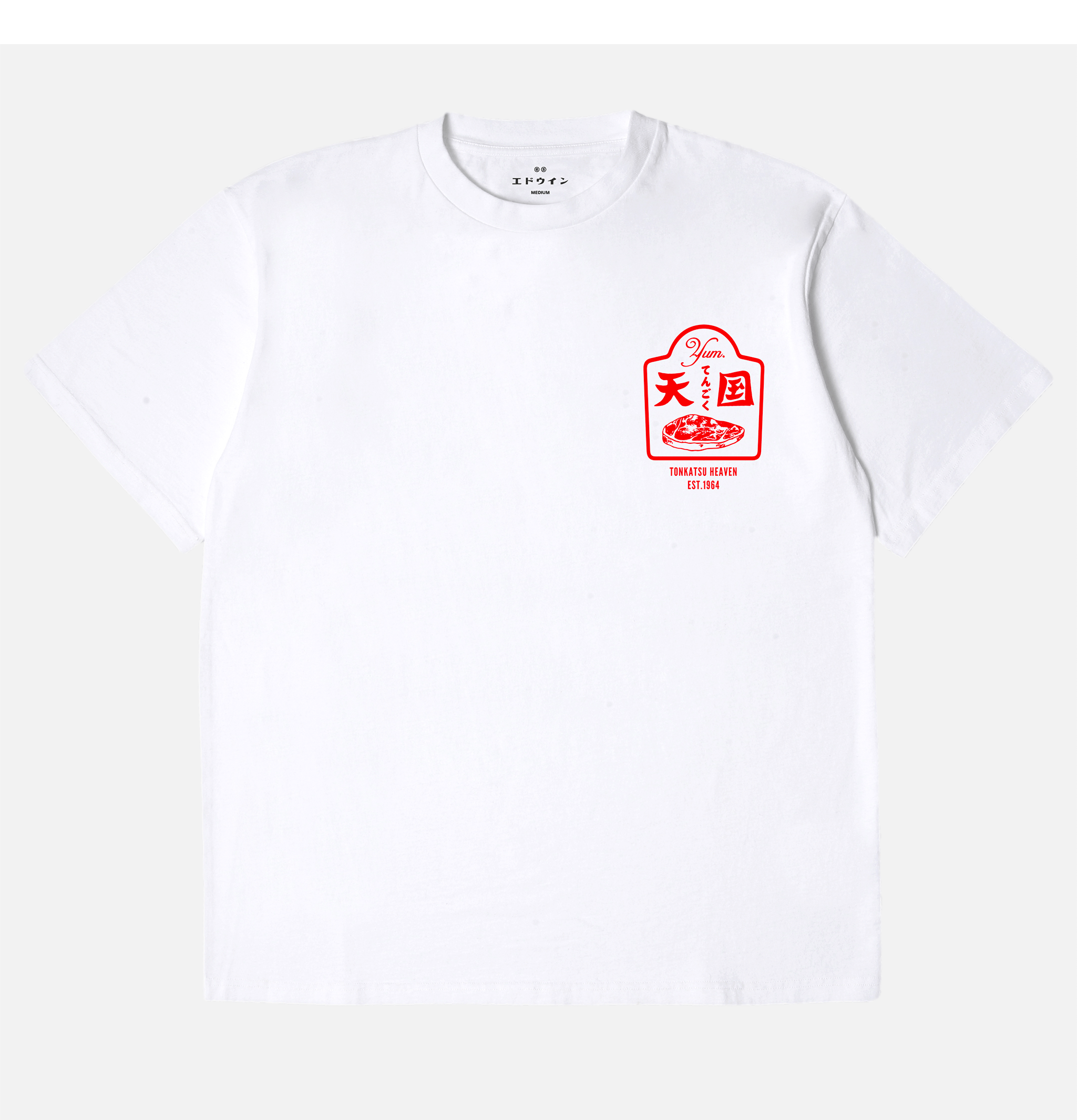 Edwin Tonkatsu White T-shirt