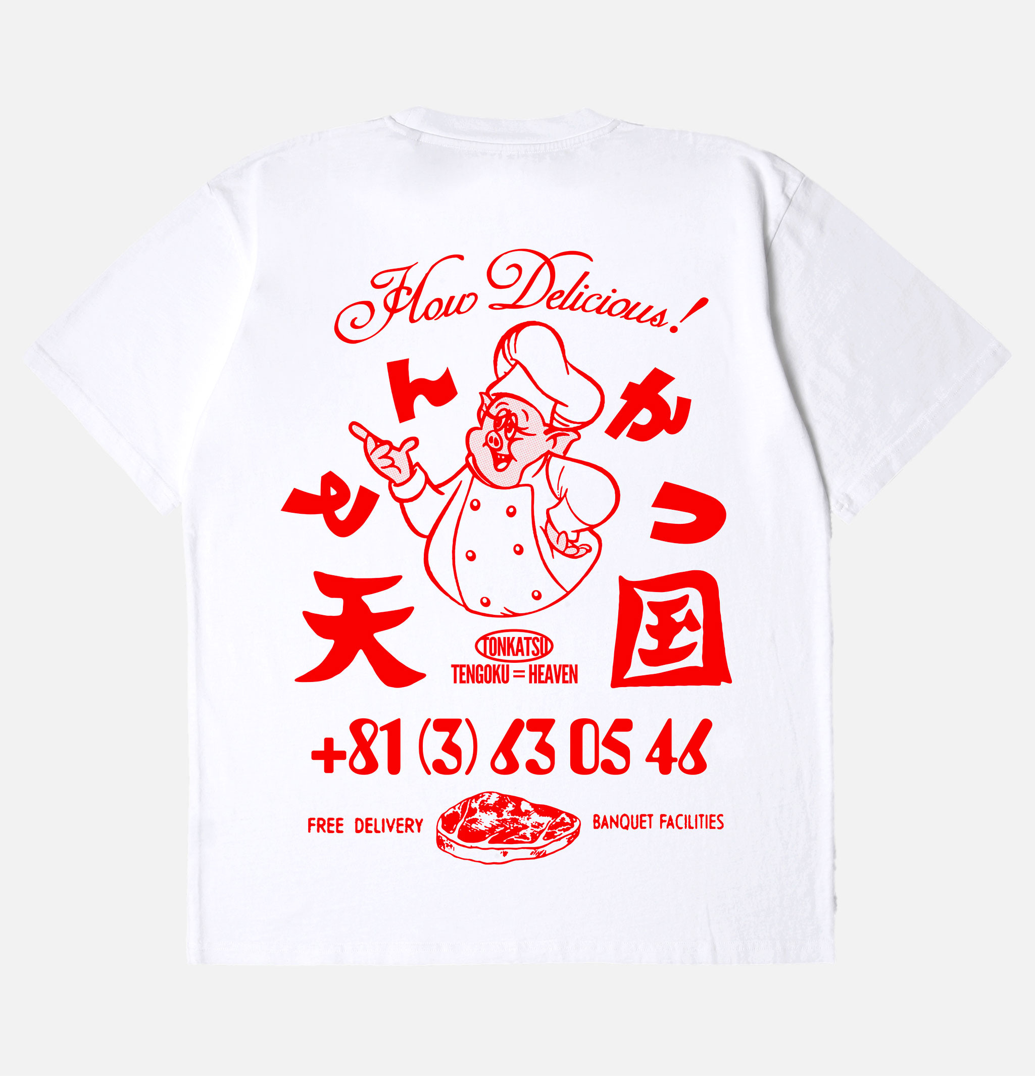 Edwin Tonkatsu White T-shirt