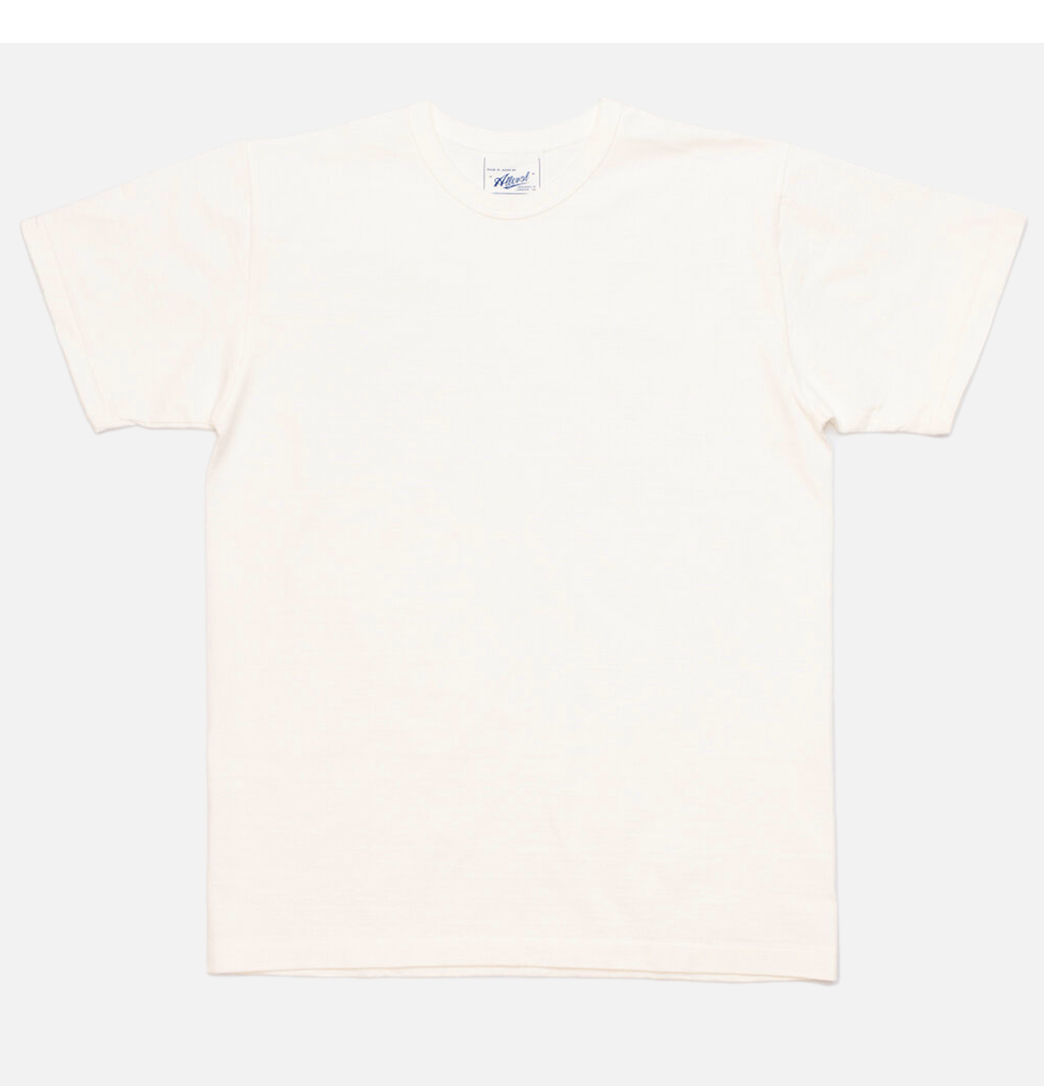 Allevol Heavy Duty Crew T-Shirt White