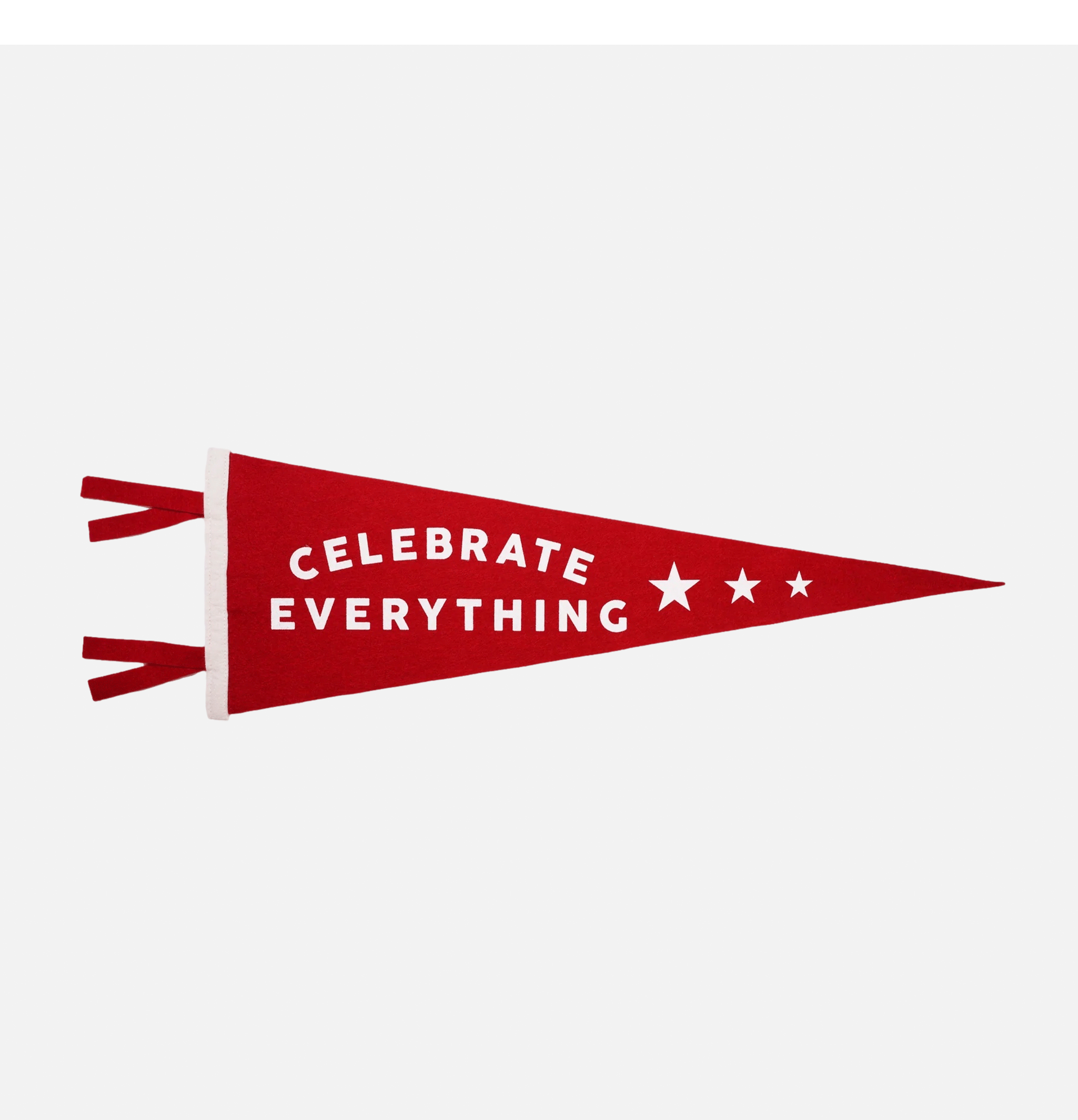Oxford Pennant Celebrate Everything Pennant Rouge