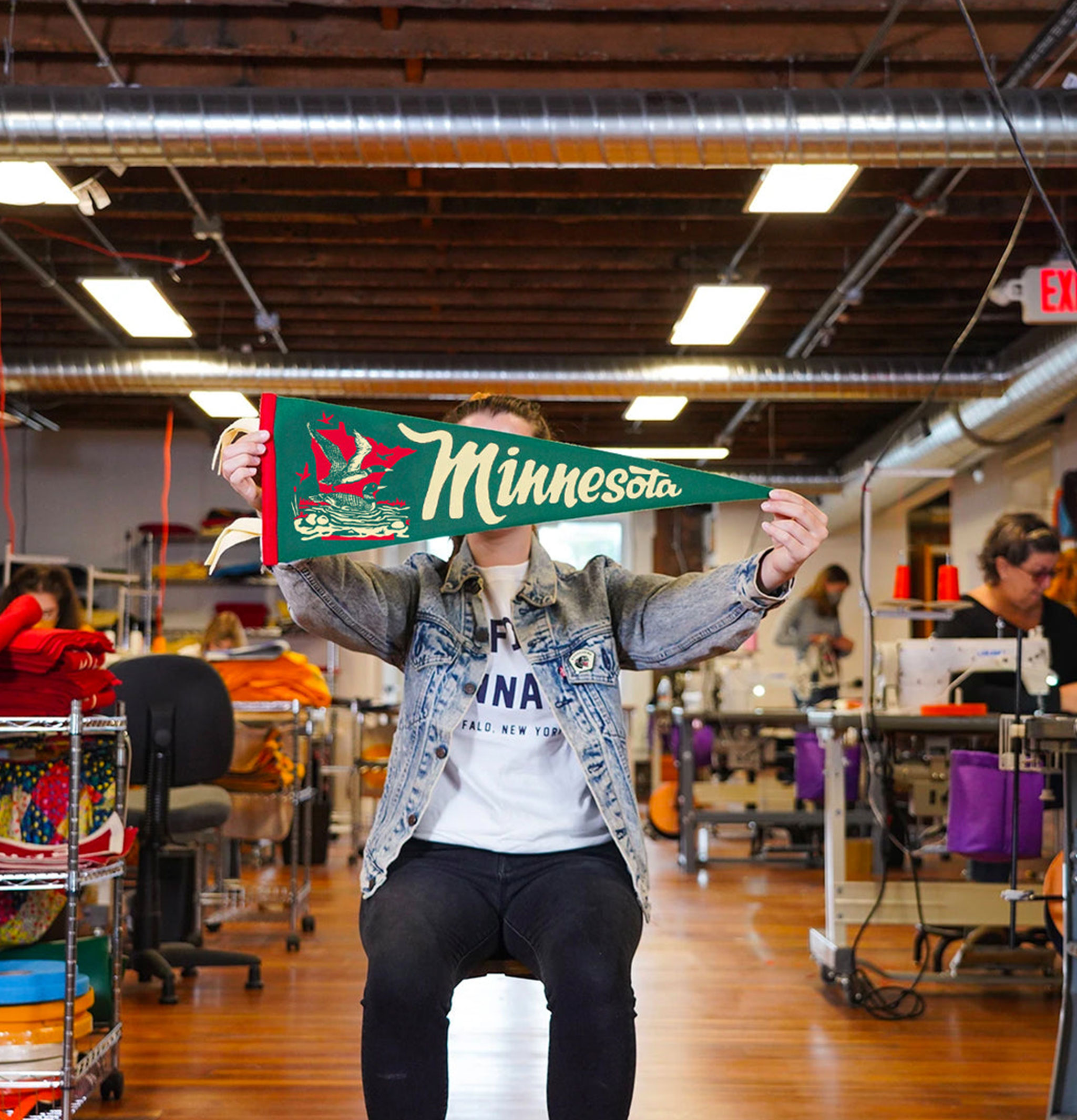 Oxford Pennant Minnesota Pennant Green