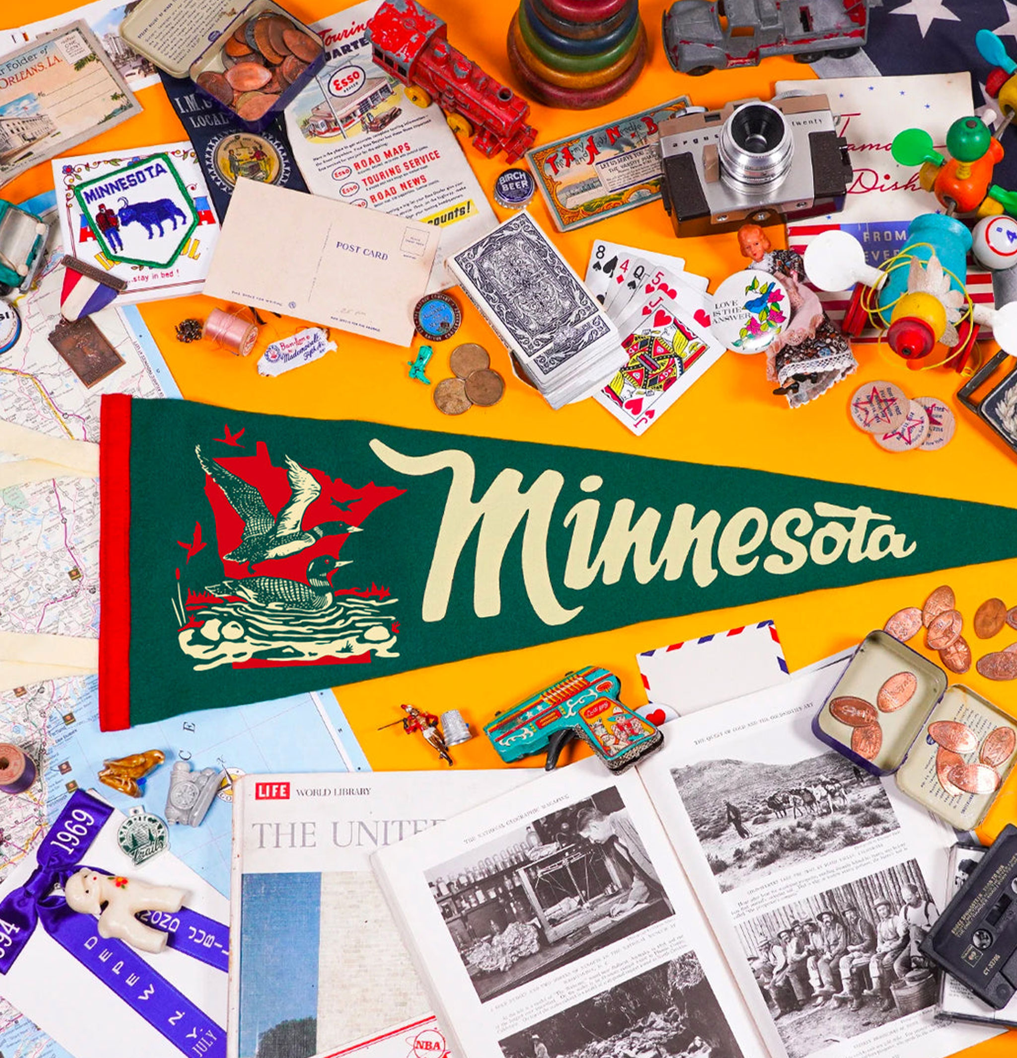 Oxford Pennant Minnesota Pennant Green