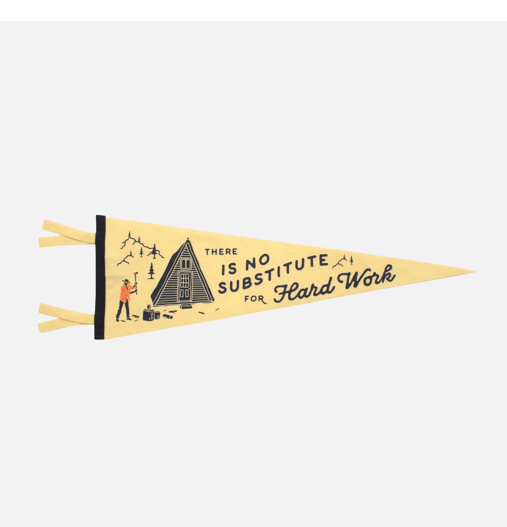 Oxford Pennant Hard Work Pennant Natural
