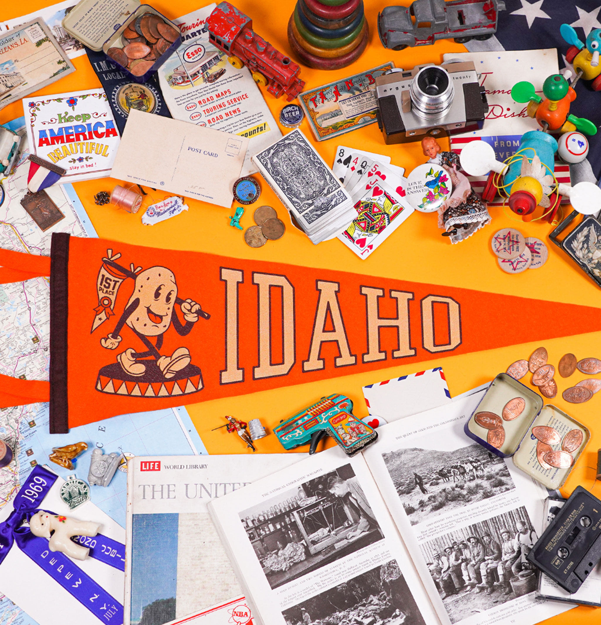 Oxford Pennant Idaho Pennant Orange