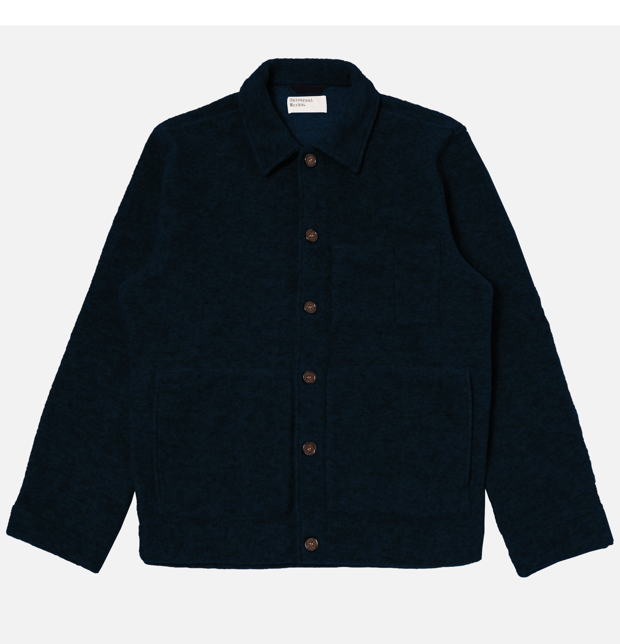 Universal Works Uniform Jacket Wool Navy