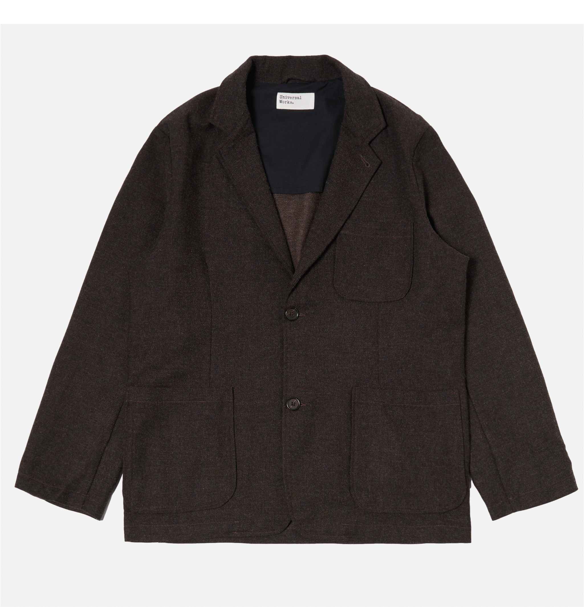 Universal Works Two Button Jacket Brown