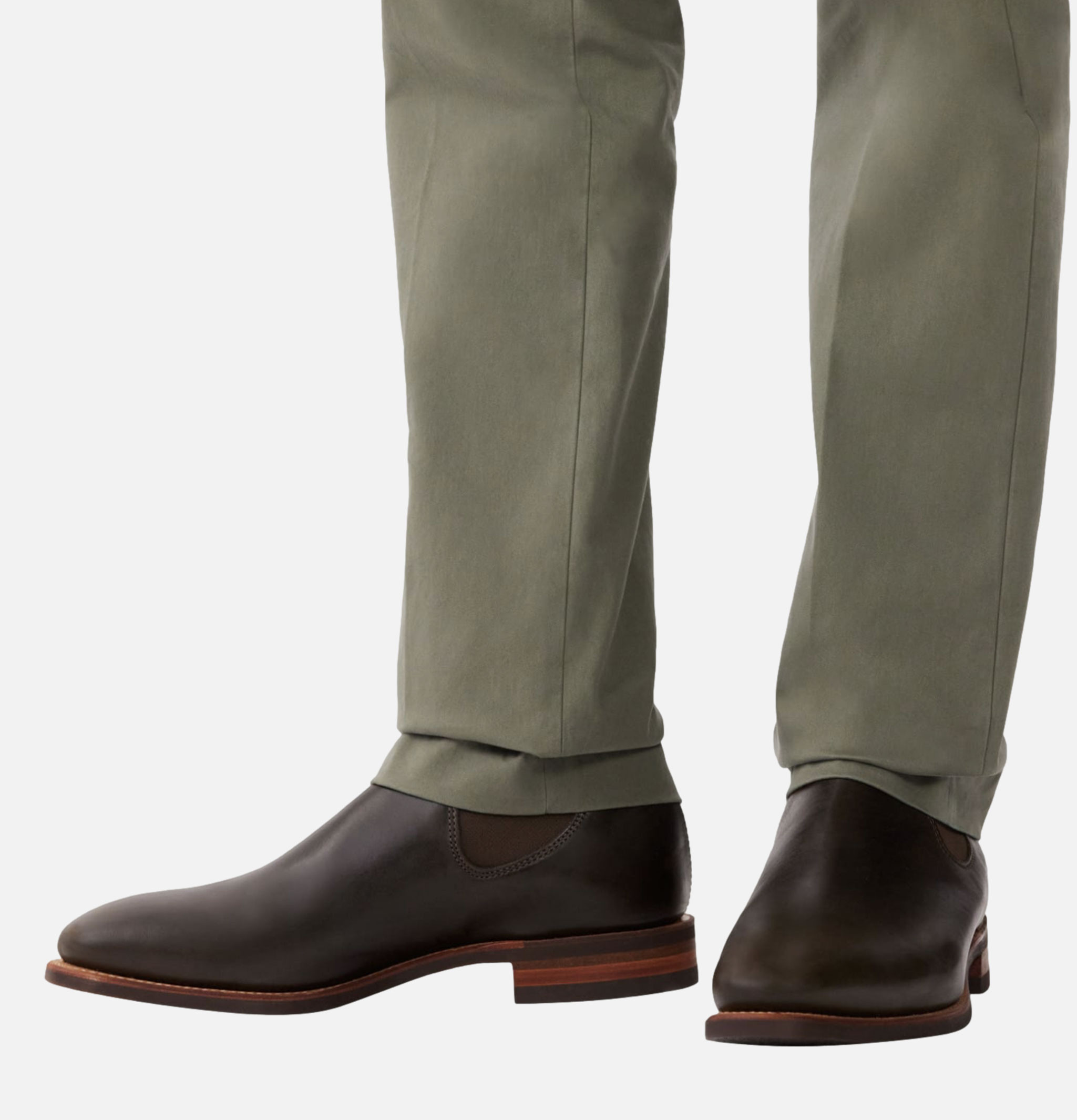 RM Williams Craftsman Comfort Boots in Dark Olive