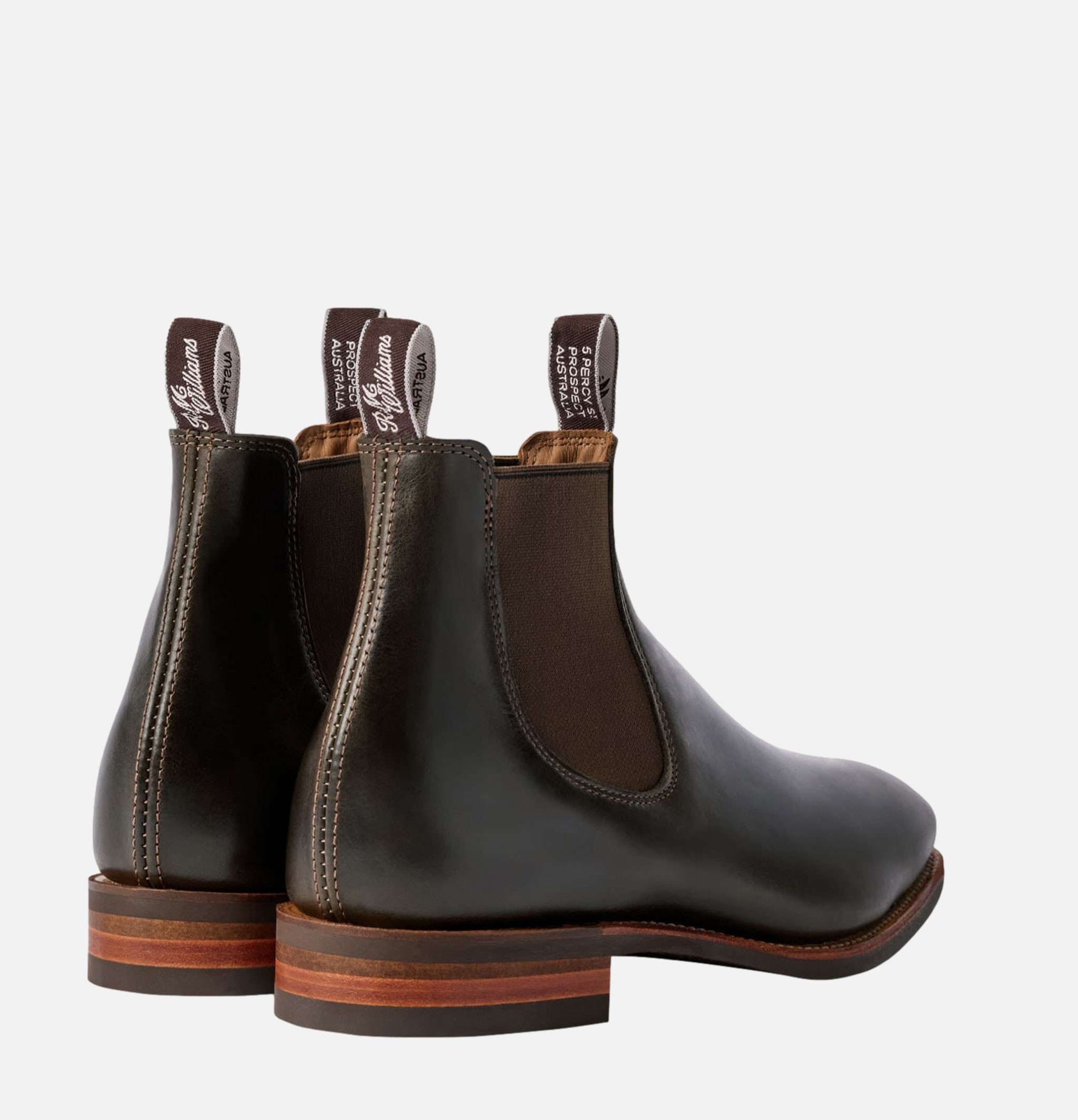 RM Williams Craftsman Comfort Boots in Dark Olive