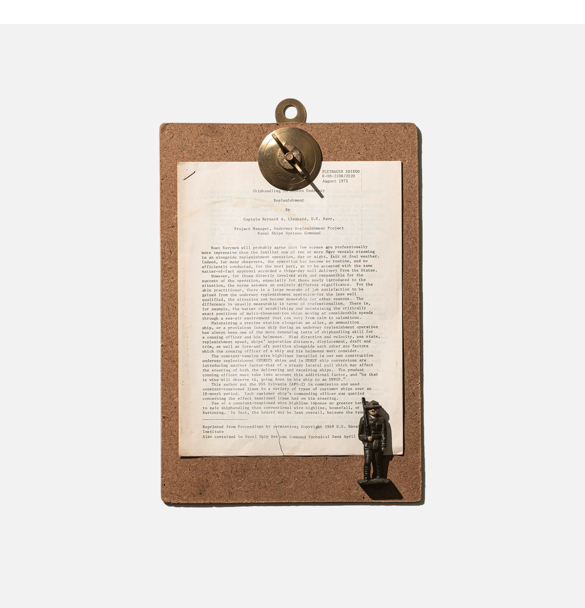 PUEBCO Screw Clipboard A4