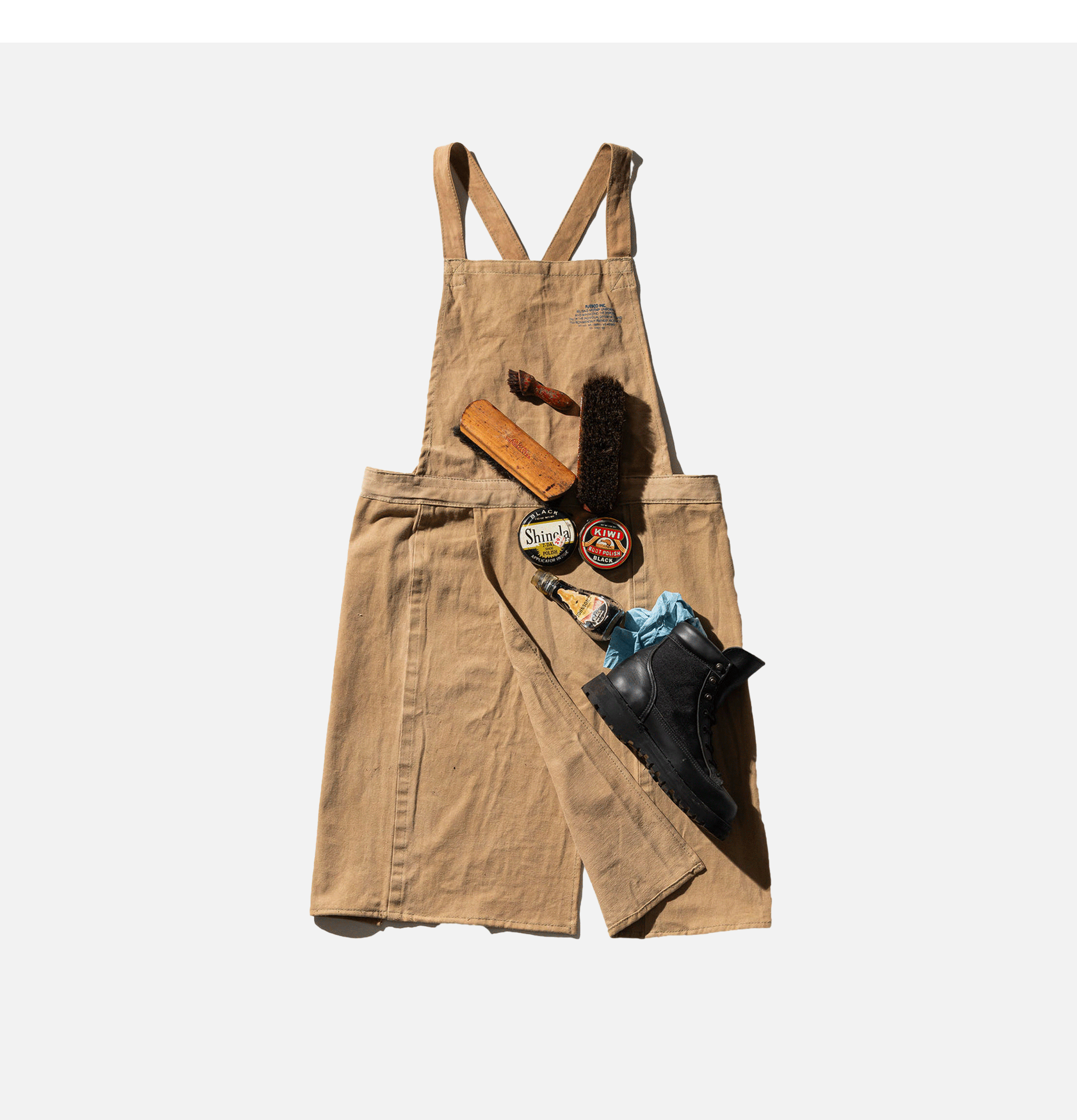 PUEBCO Cotton Potters Beige Apron