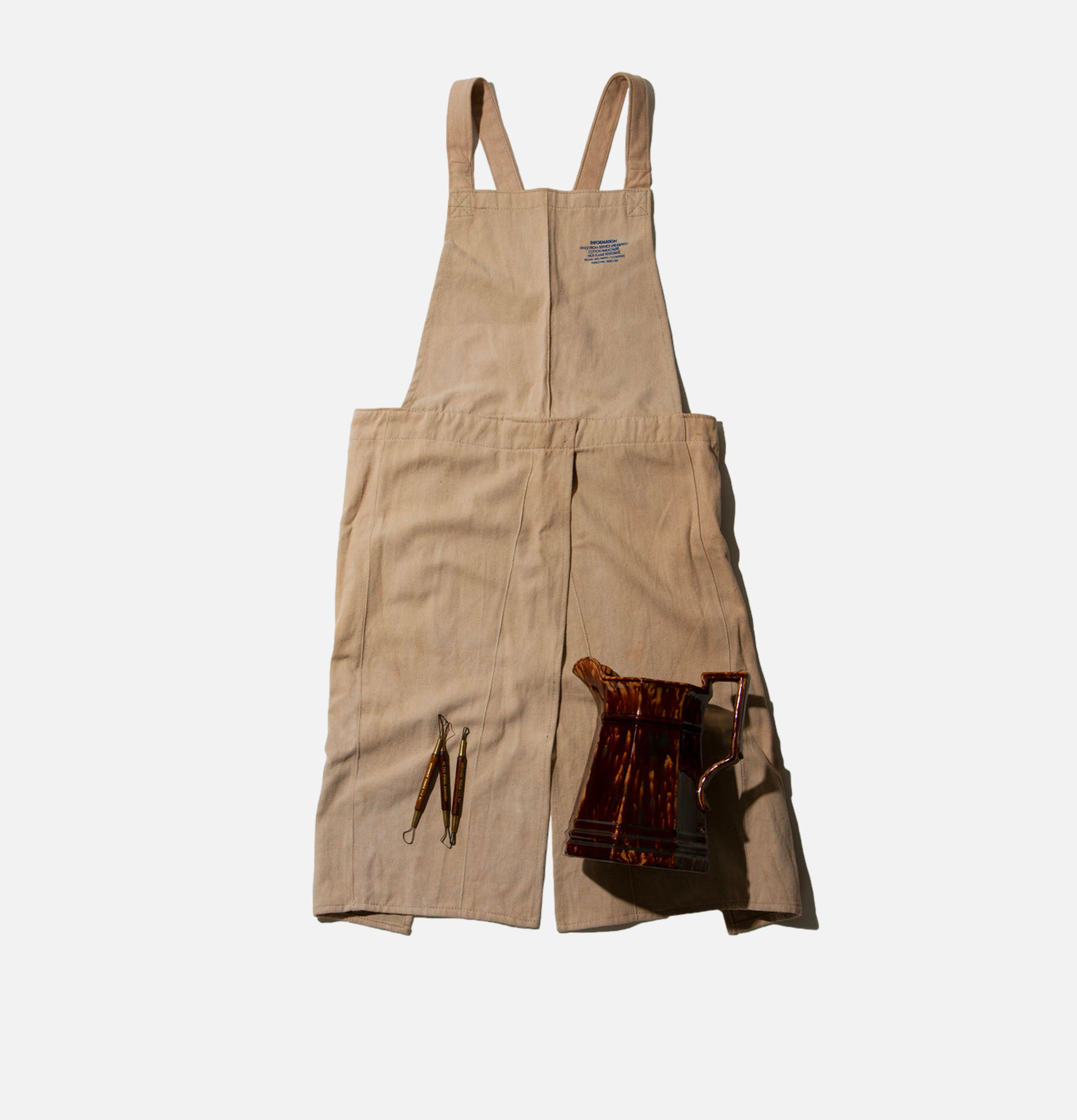 PUEBCO Cotton Potters Beige Apron