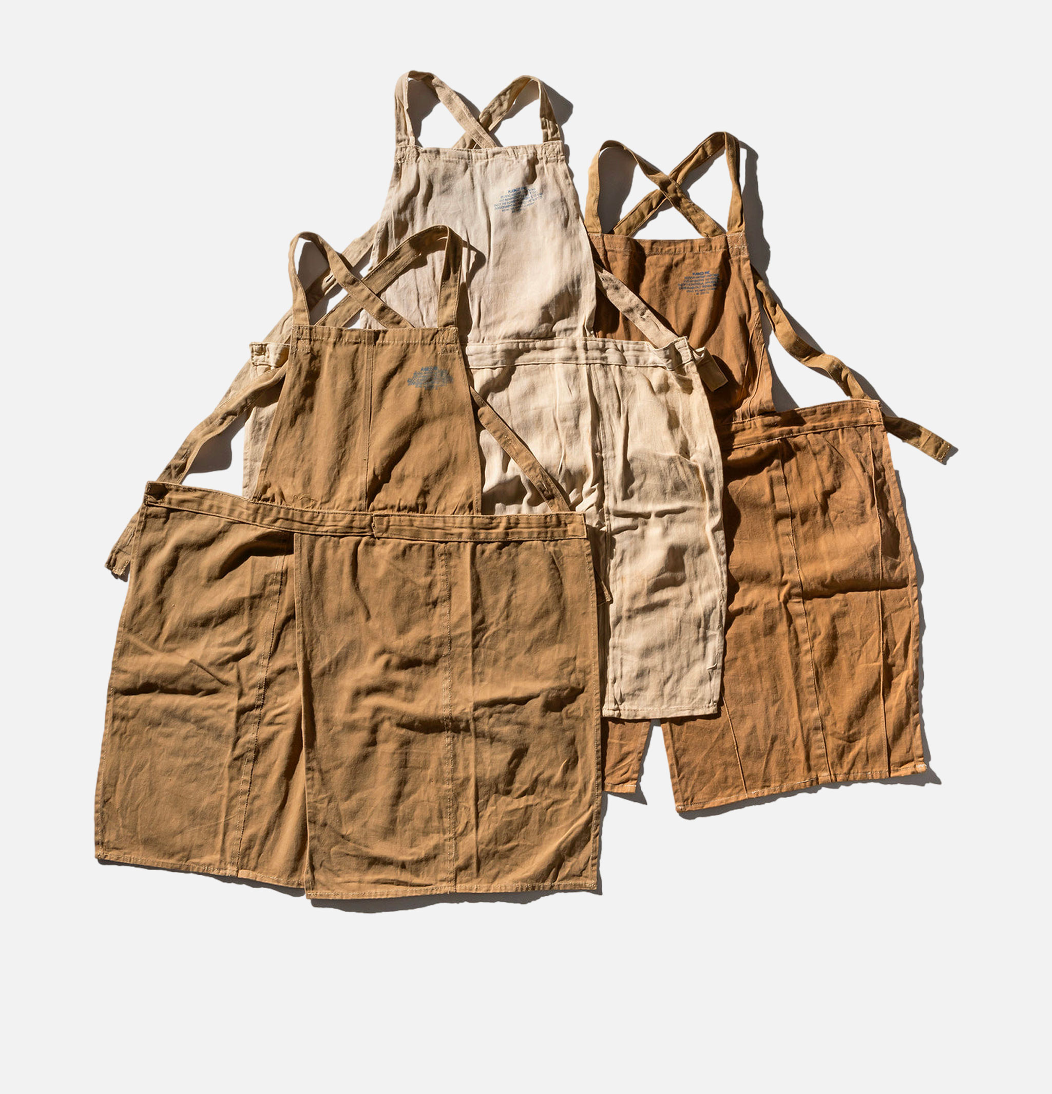 PUEBCO Cotton Potters Beige Apron